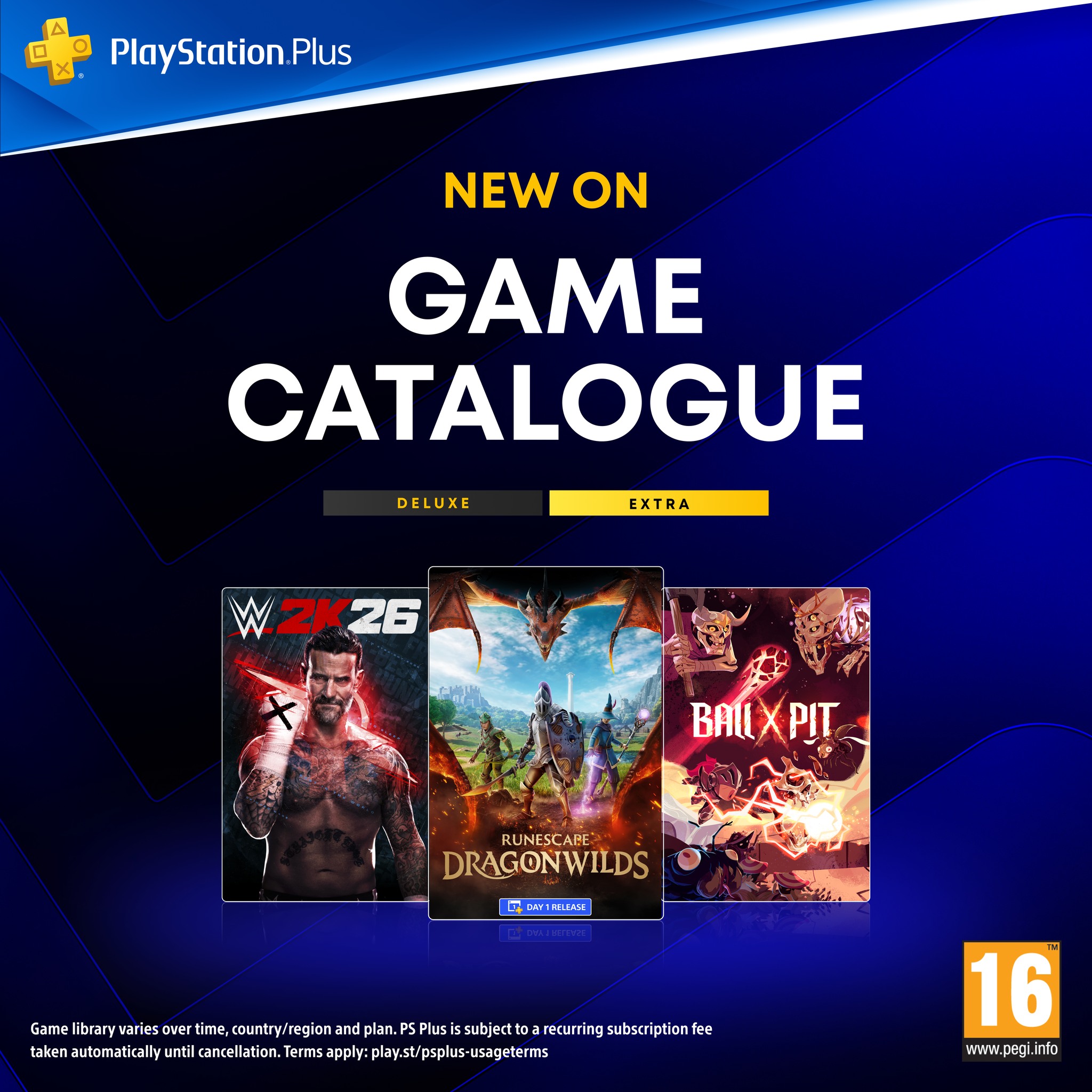 PlayStation Plus Extra and Premium welcome a host of games this