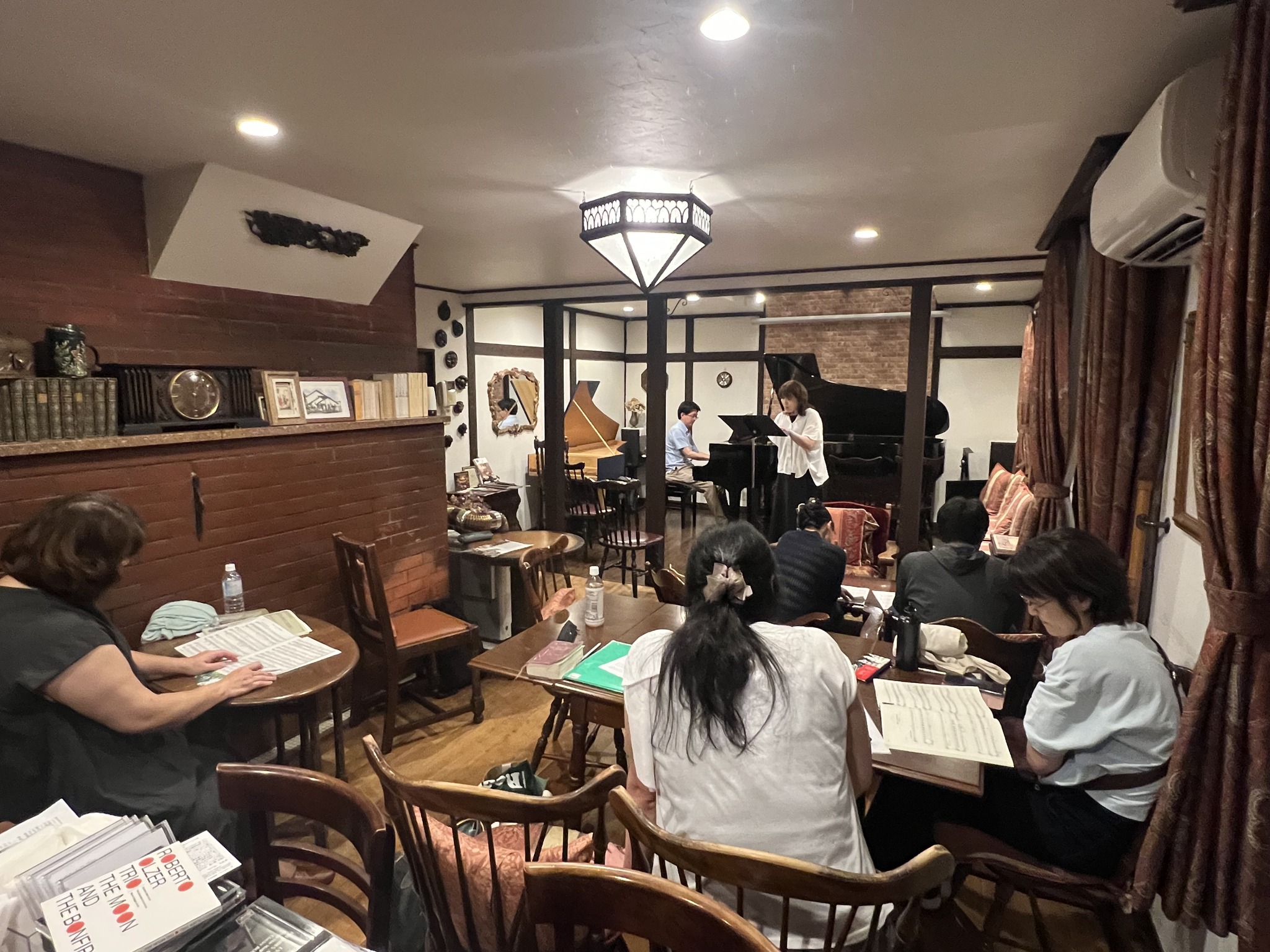 北海道シューマン協会 - 北海道シューマン協会歌曲部門会勉強会 2025年8月31日17:30 Studio26にて 研究曲 