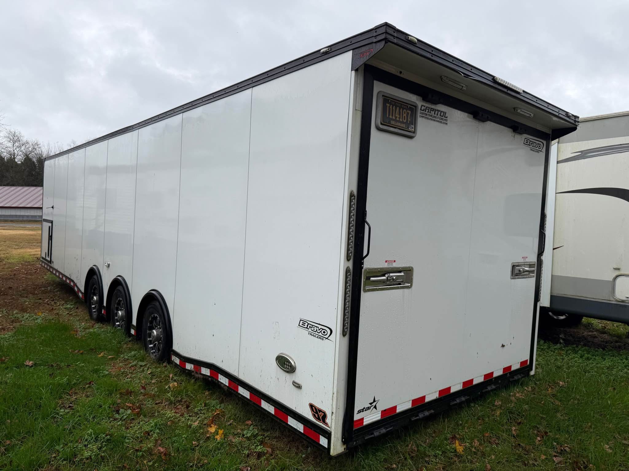 2021 Bravo Star 32’ Enclosed Race Trailer - Trailers - Frankford ...