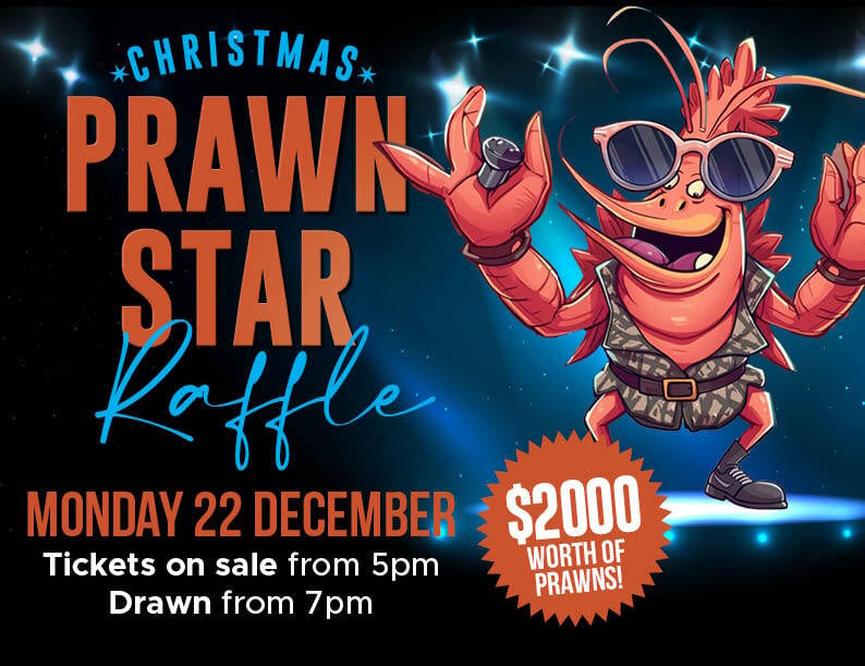 Mollymook - 🦐🎄 Prawn Star Raffle THIS MONDAY! 🎄🦐 Ready to make your ...