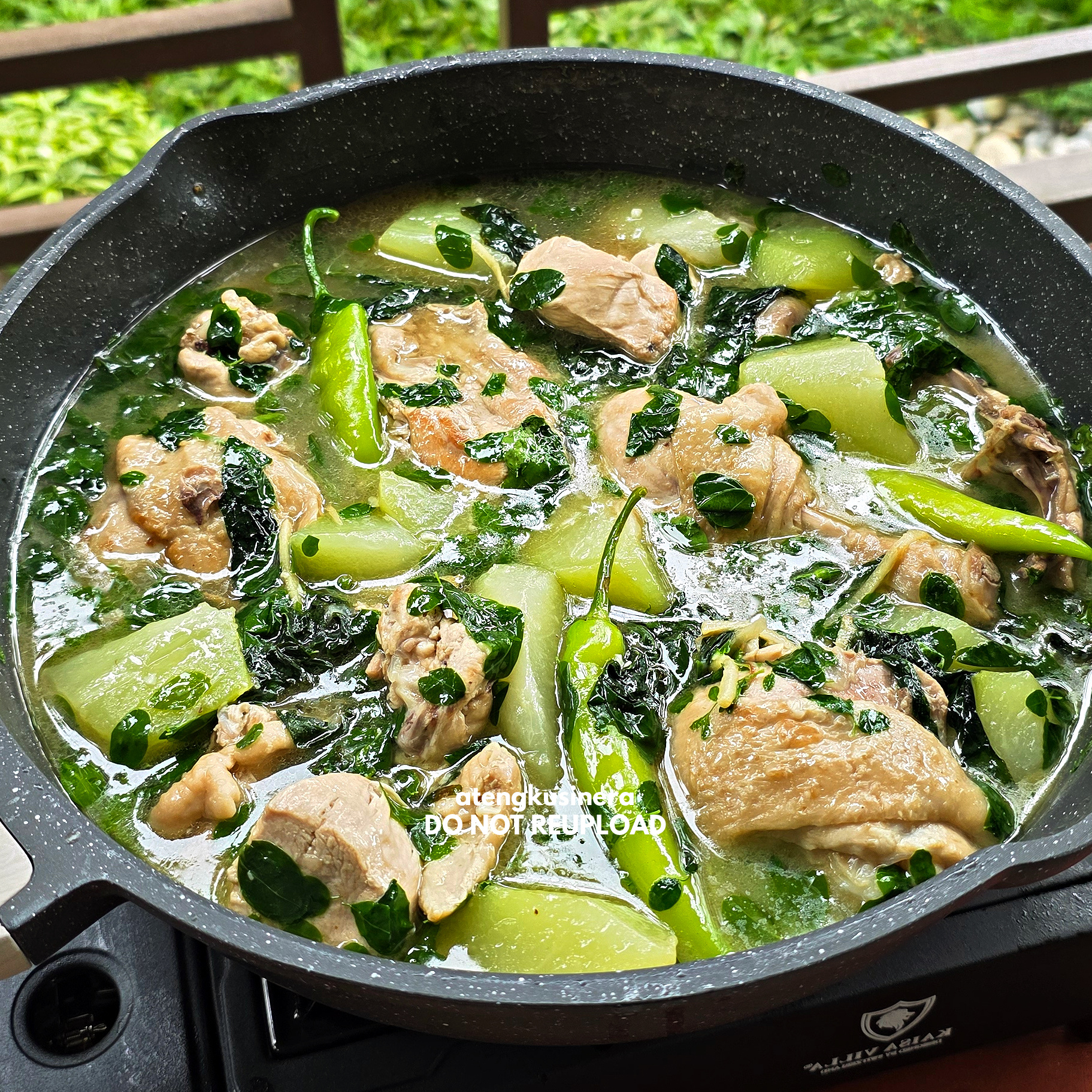 Ateng - Chicken Tinola Recipe INGREDIENTS: 1 kilo chicken cooking oil 1 ...