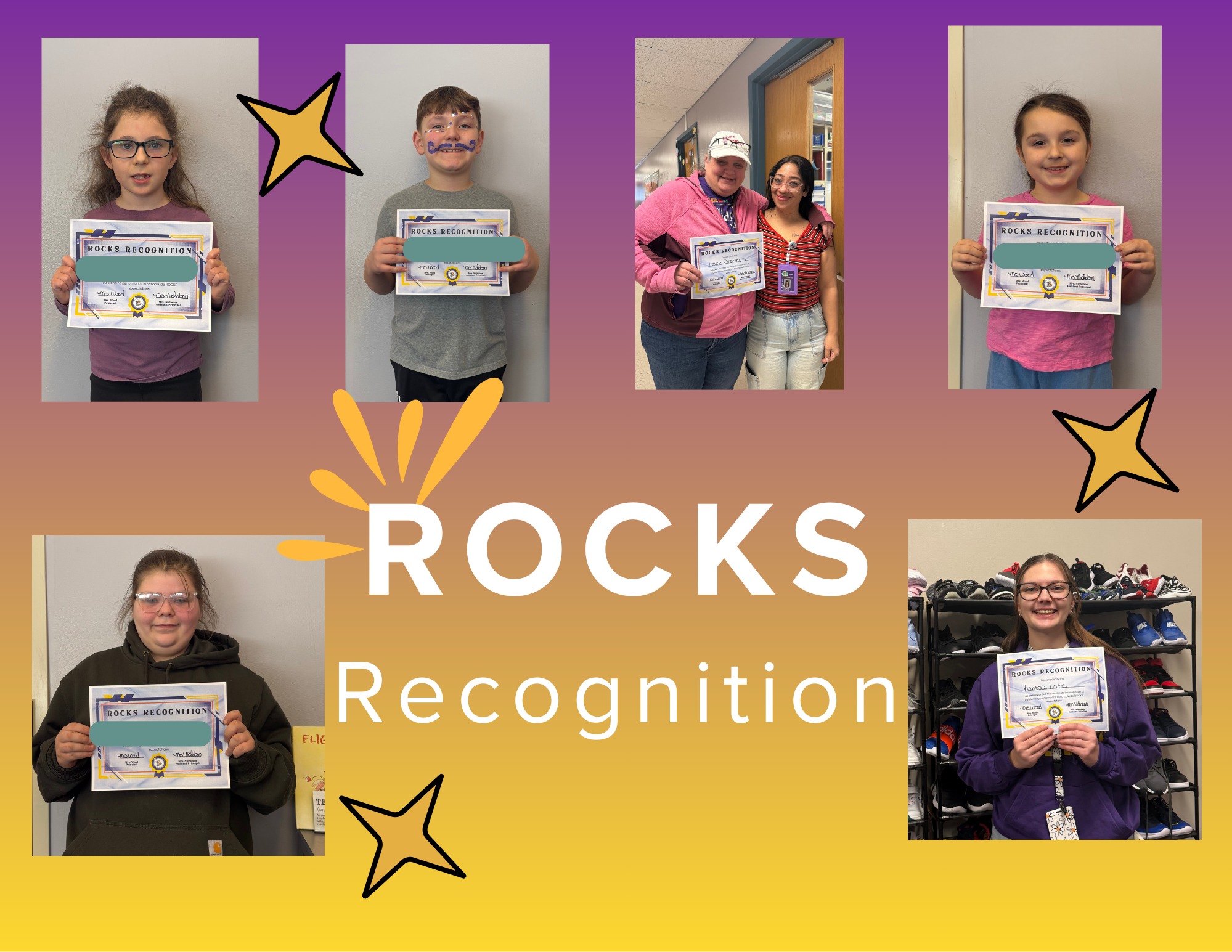 Clyde-Savannah - 🦅 ROCKS RECIPIENTS FOR THE WEEK! 🦅 Happy Monday, Clyde ...