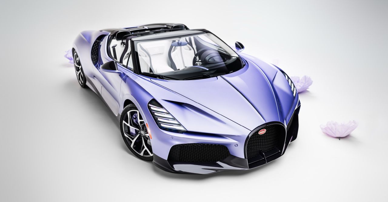 Voici la Bugatti W16 Mistral 