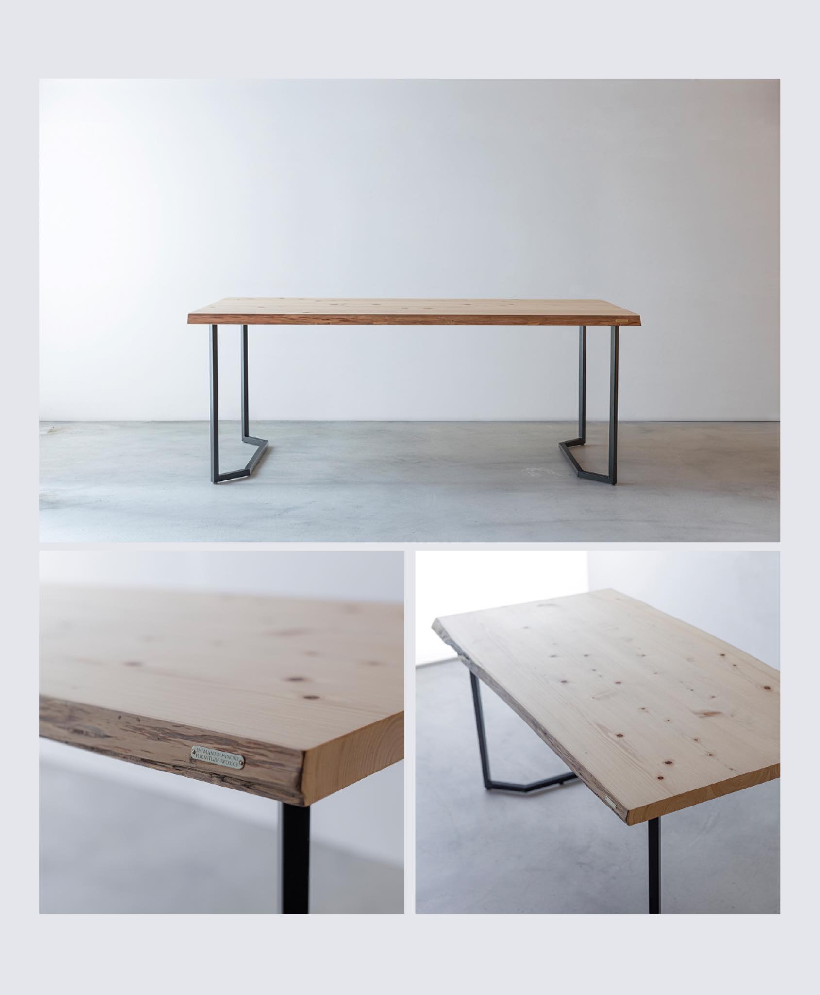 Shimanto Hinoki Furniture Works｜四万十ヒノキで家具をつくっています