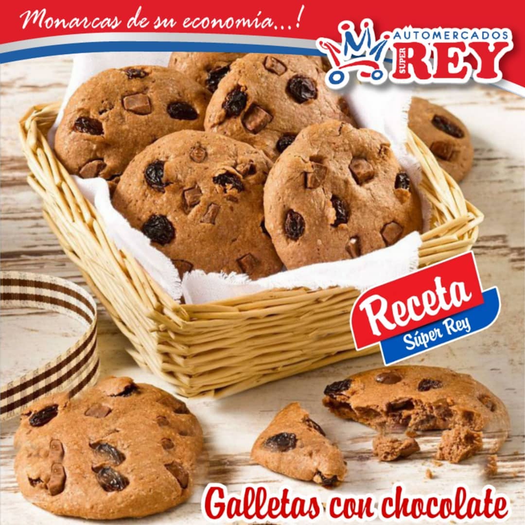 Galletas de chocolate pero estas tienen... - Automercados Rey