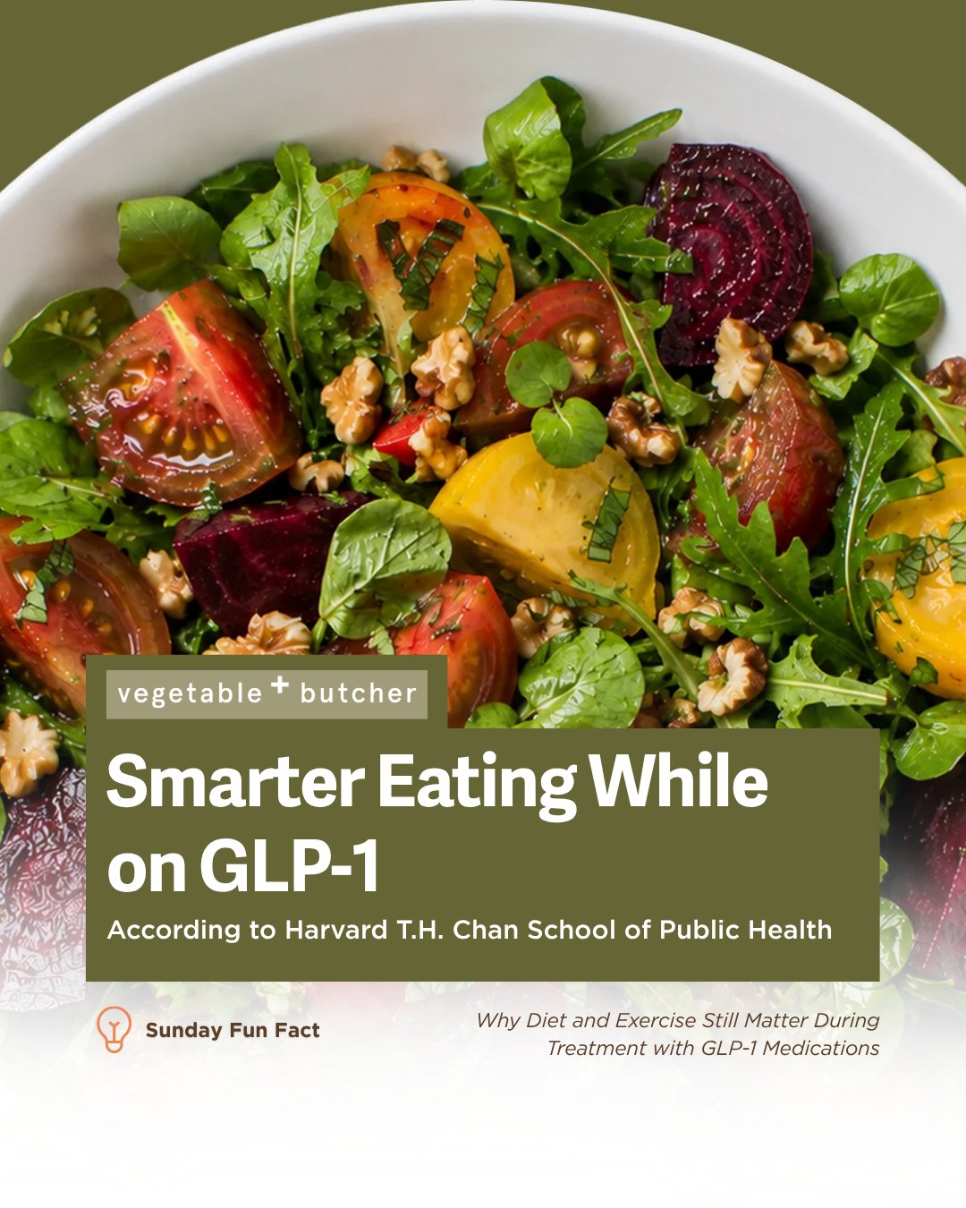 Simple and satisfying GLP-1 meals delivered by Vegetable and Butcher