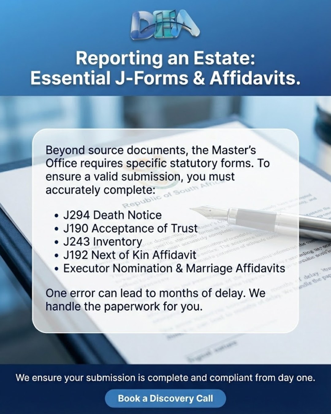 Deceased Estates Administration