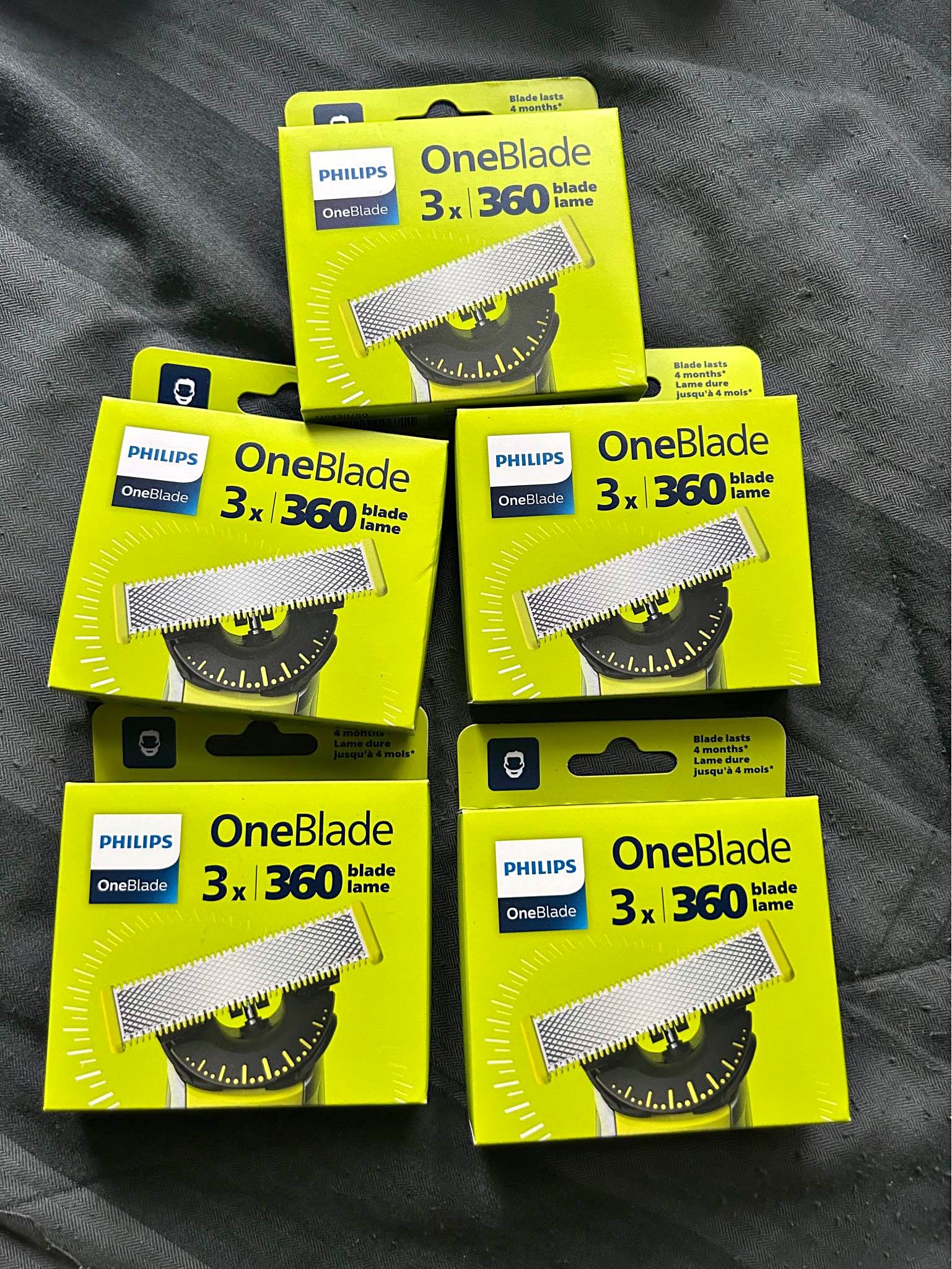 OneBlade 3 x 360 razor blades - Razor Blades - Markham, Ontario ...