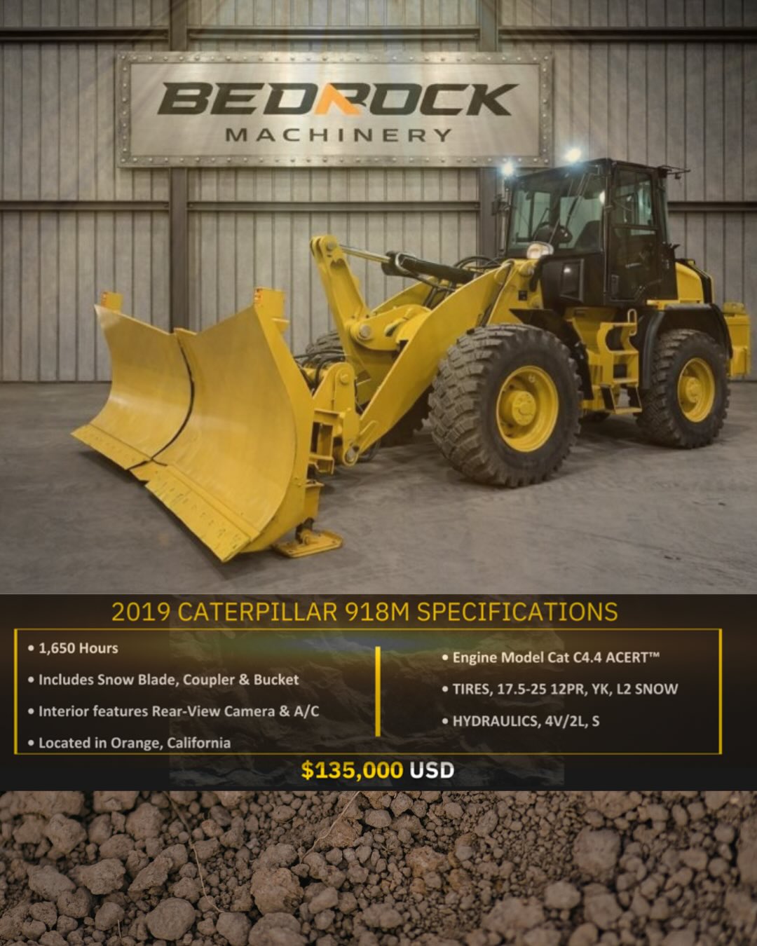 Bedrock - MS Ripper fits John Deere 850J 850C Bulldozer Features: Multi ...