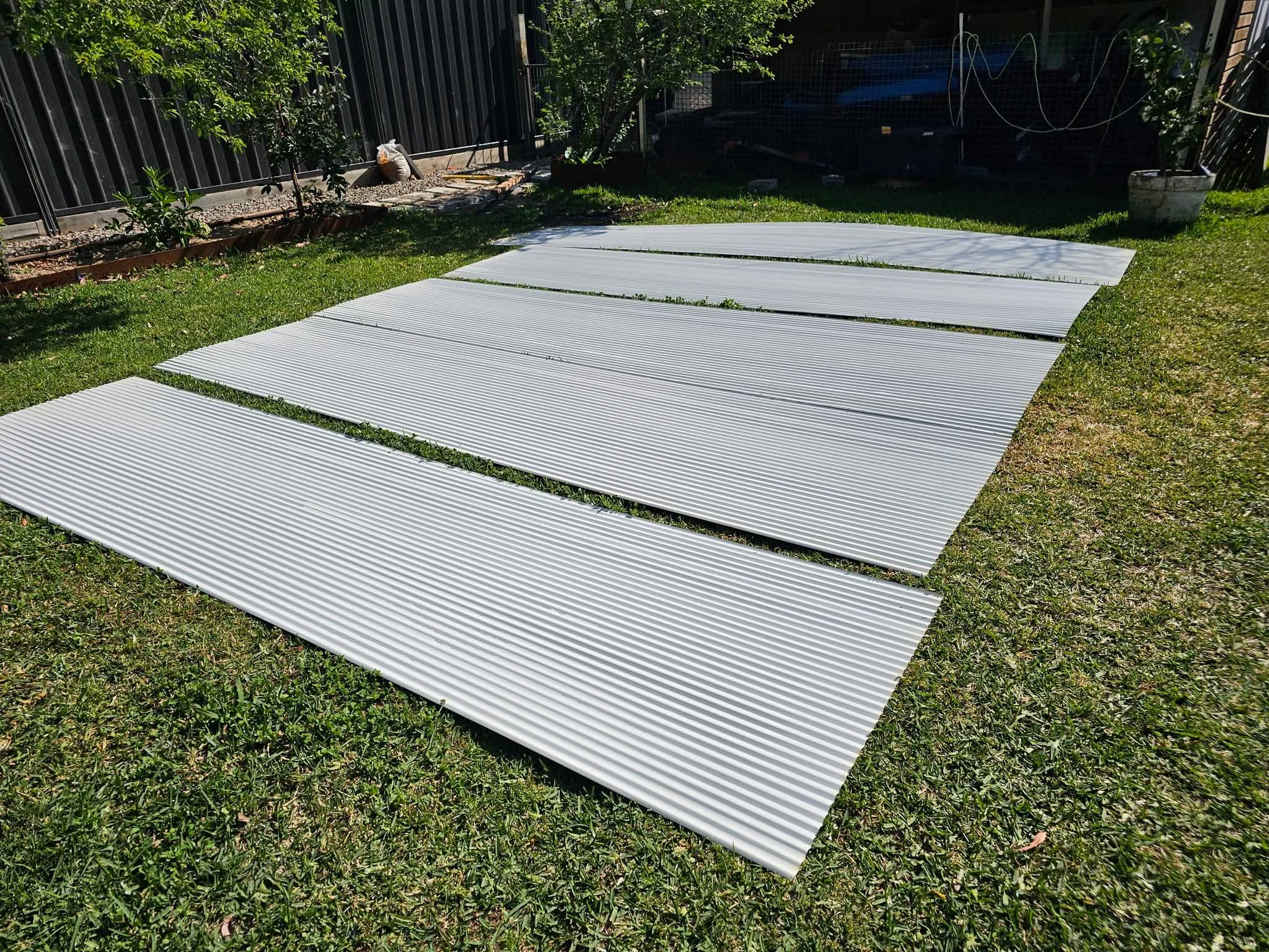 Mini Orb Cladding New Surfmist x 5 Colorbond - Fencing - Shoalhaven (C ...