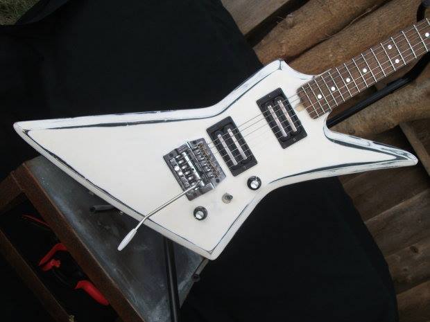 1983 Aria Pro II ZZ Bladerunner with a Kahler! www.kahlerusa.com