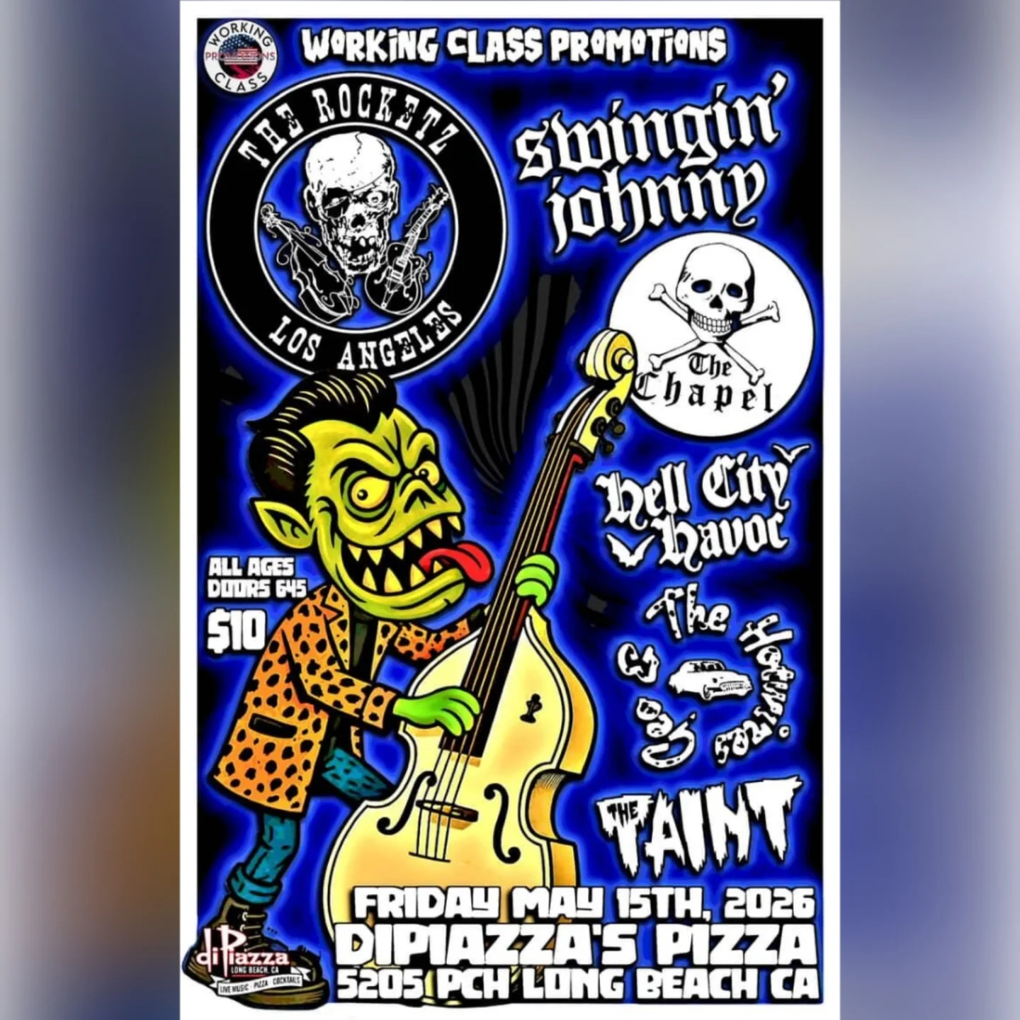 Long Beach and Las Vegas! May 15 Dipiazza's @dipiazzas_live May 23