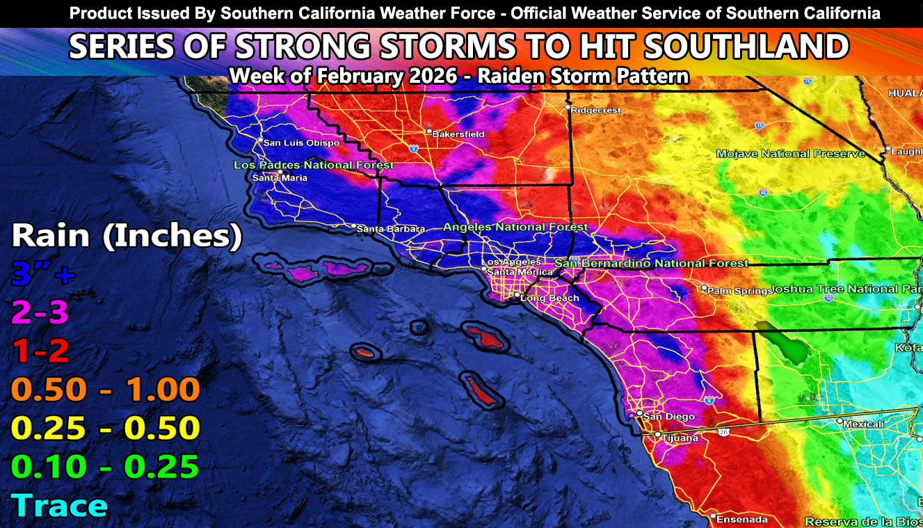 Southern California Weather Force Forecasts, Photos, and Videos ...