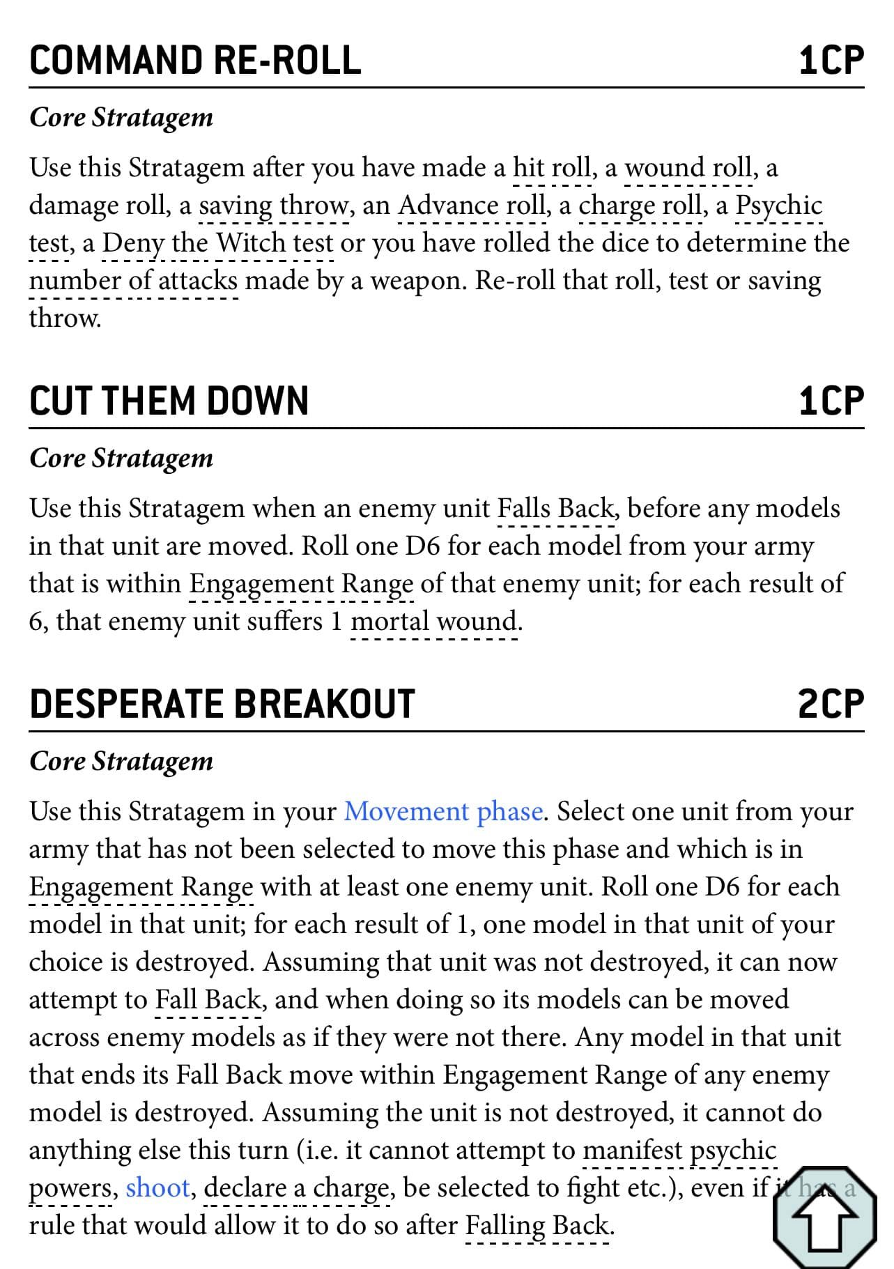 Hammer War Room - #40KTactic ว่าด้วยเรื่อง Strategem กลาง... | Facebook