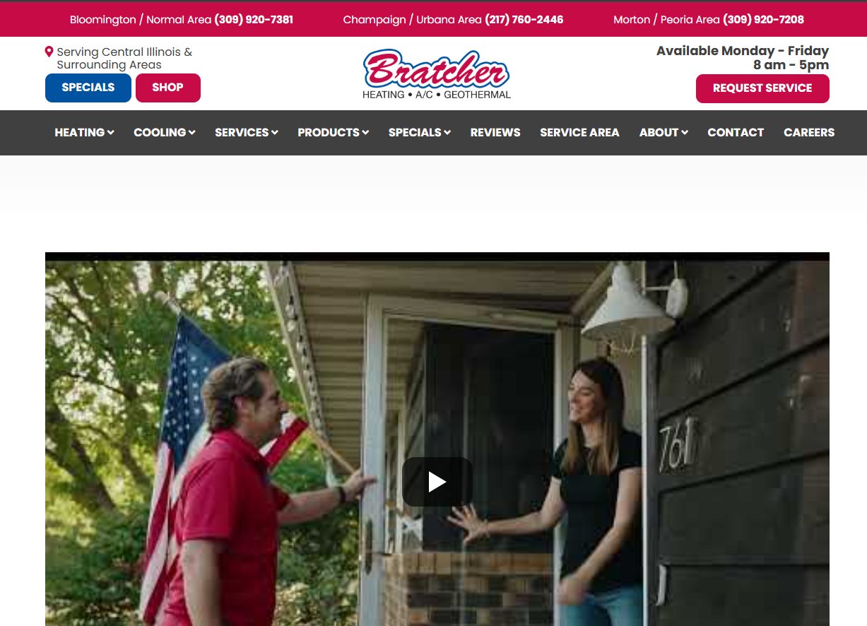 Bratcher Heating and A/C Inc. | Normal IL
