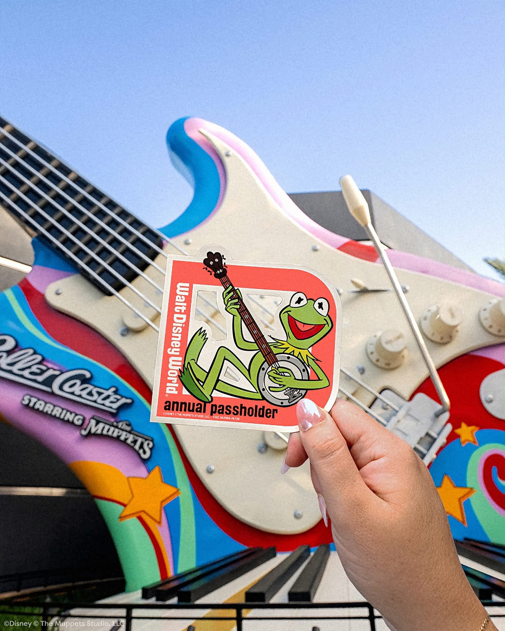 👀 FIRST LOOK at the new Annual Passholder magnet featuring Kermit