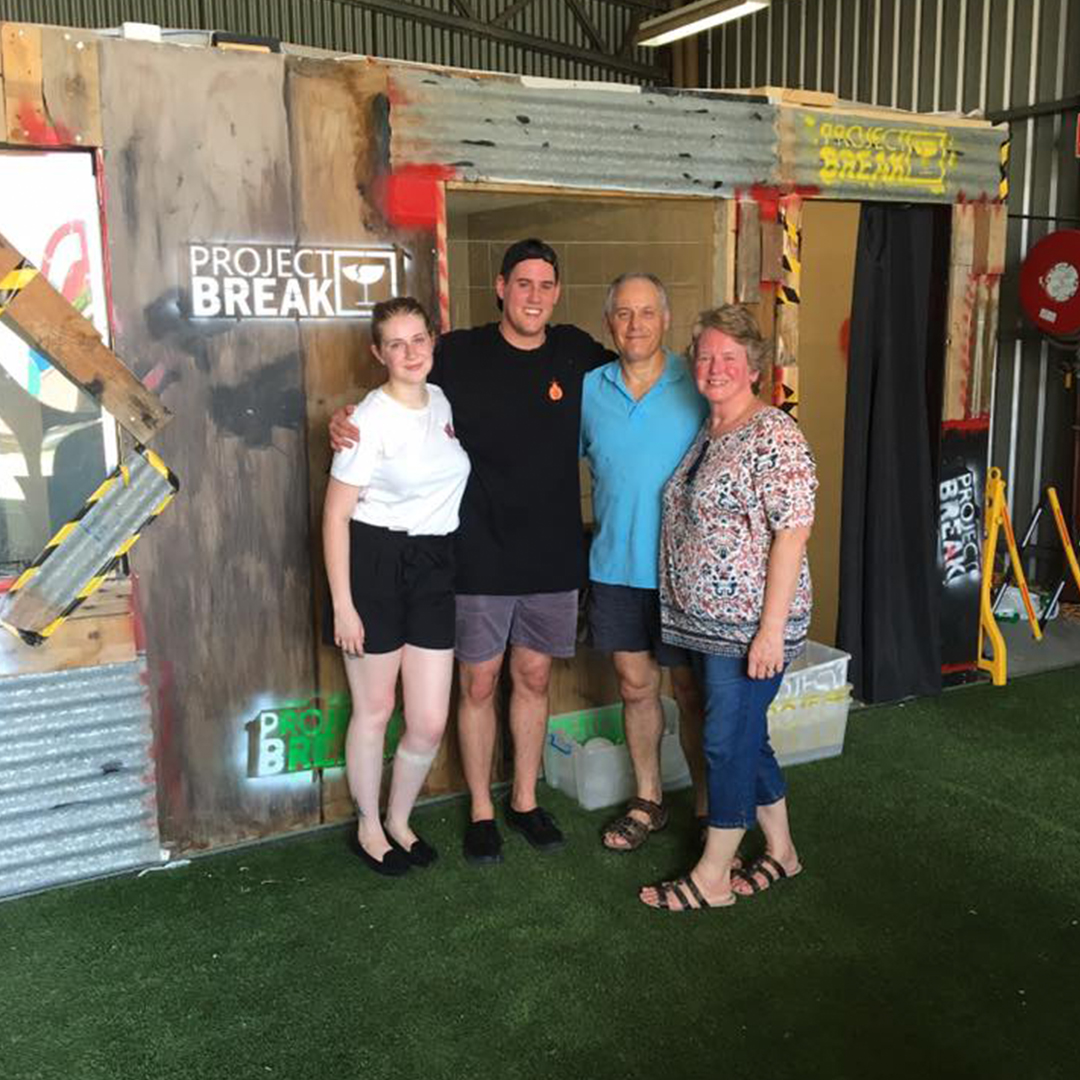 An activity... - Project Break - Smash Room & Axe Throwing | Facebook