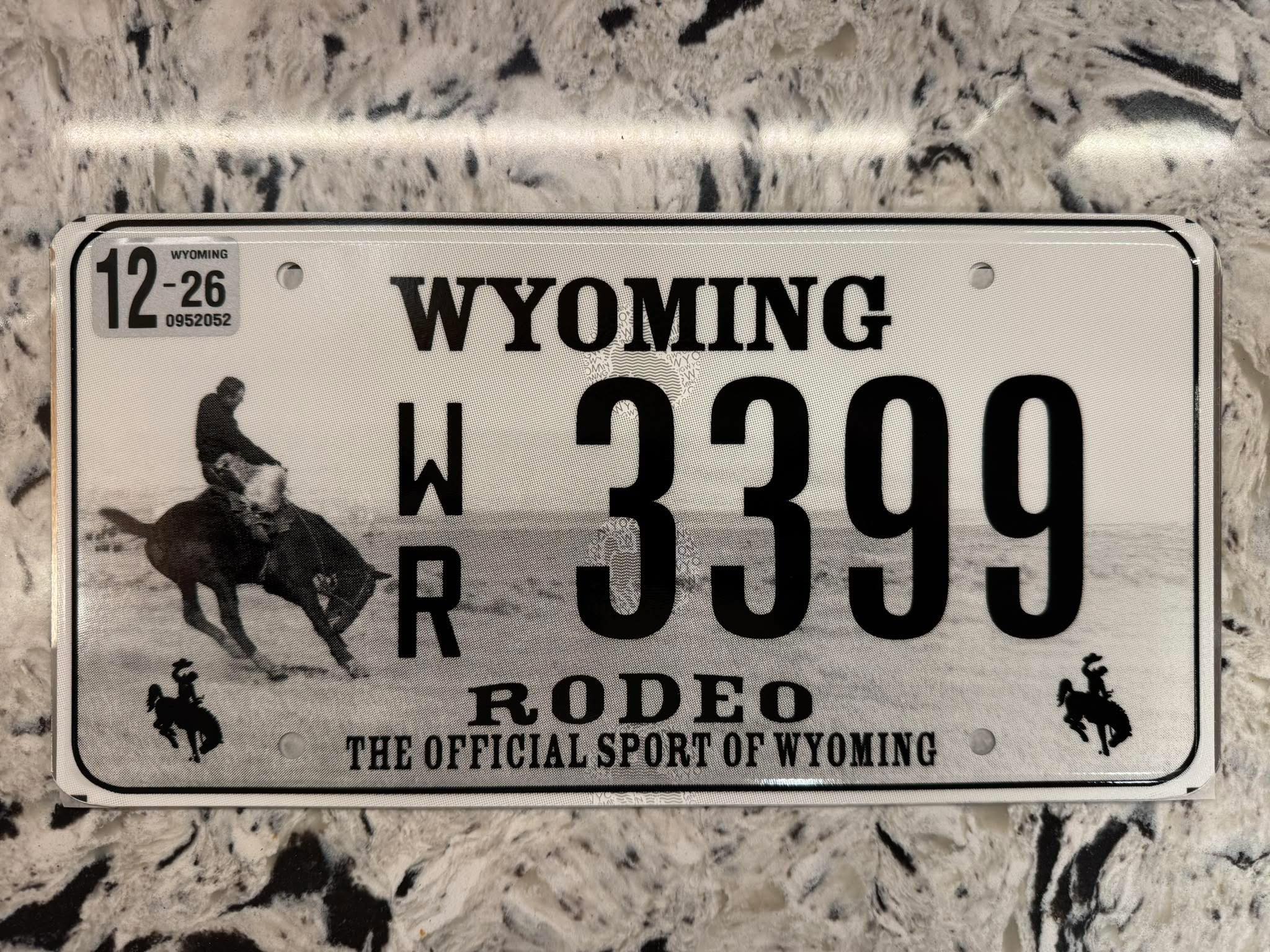CWC - The official plate of Rodeo 🤠 If you want to support CWC rodeo ...