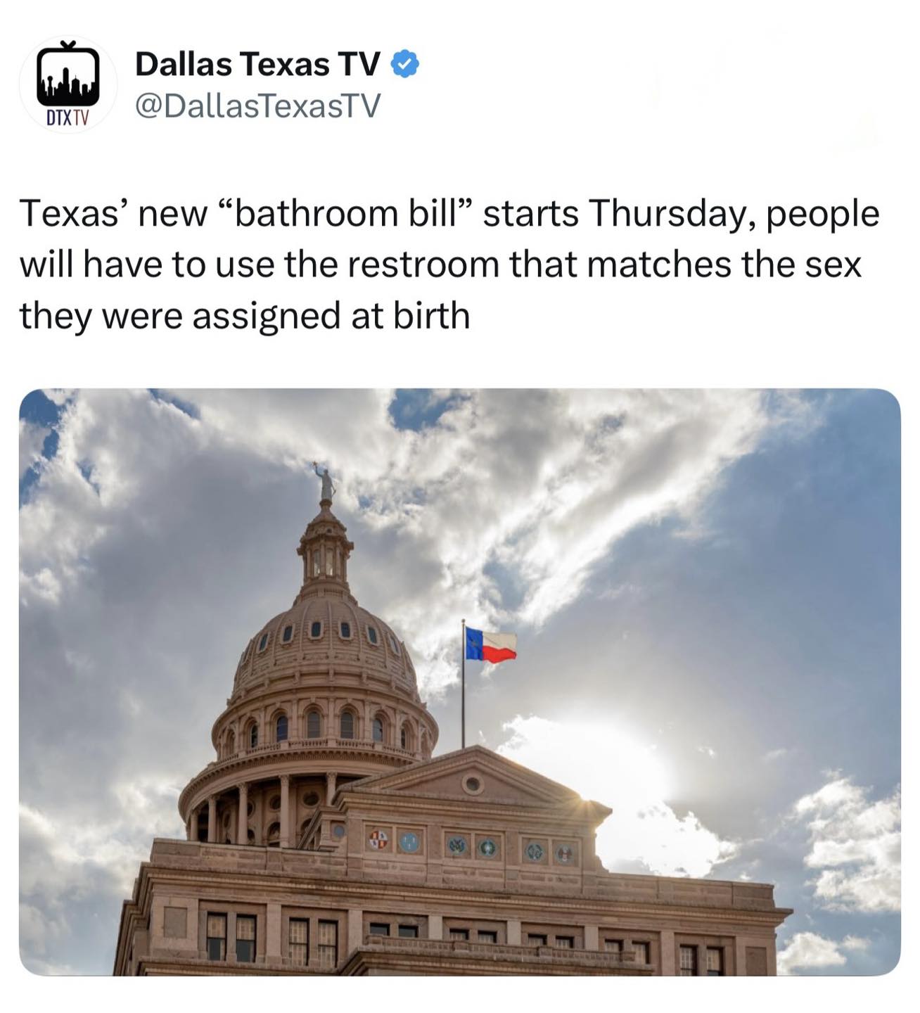 Dallas - The law will require people to use restrooms (and similar ...