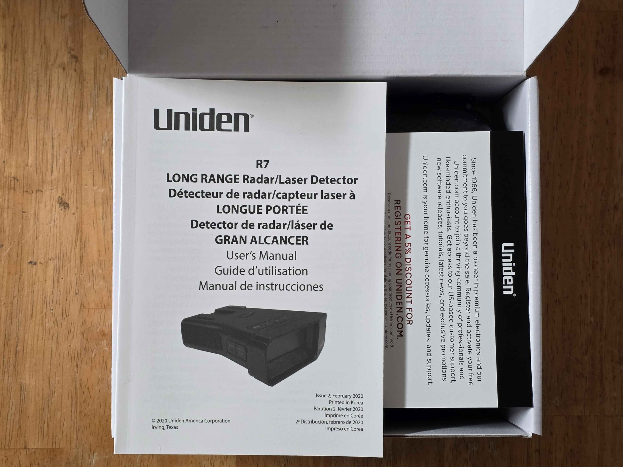 Uniden R7 - Brand New in Box - Measuring Tools & Sensors - Aiken, South ...