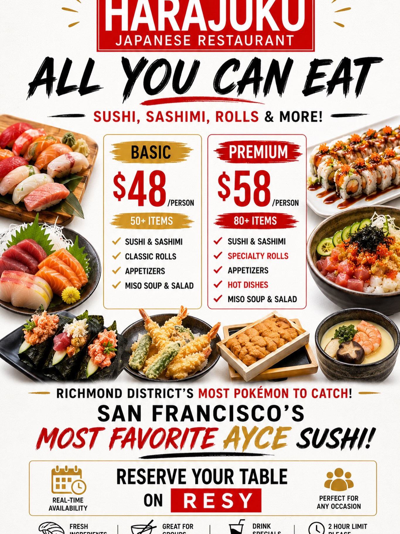 Harajuku Sushi | San Francisco CA