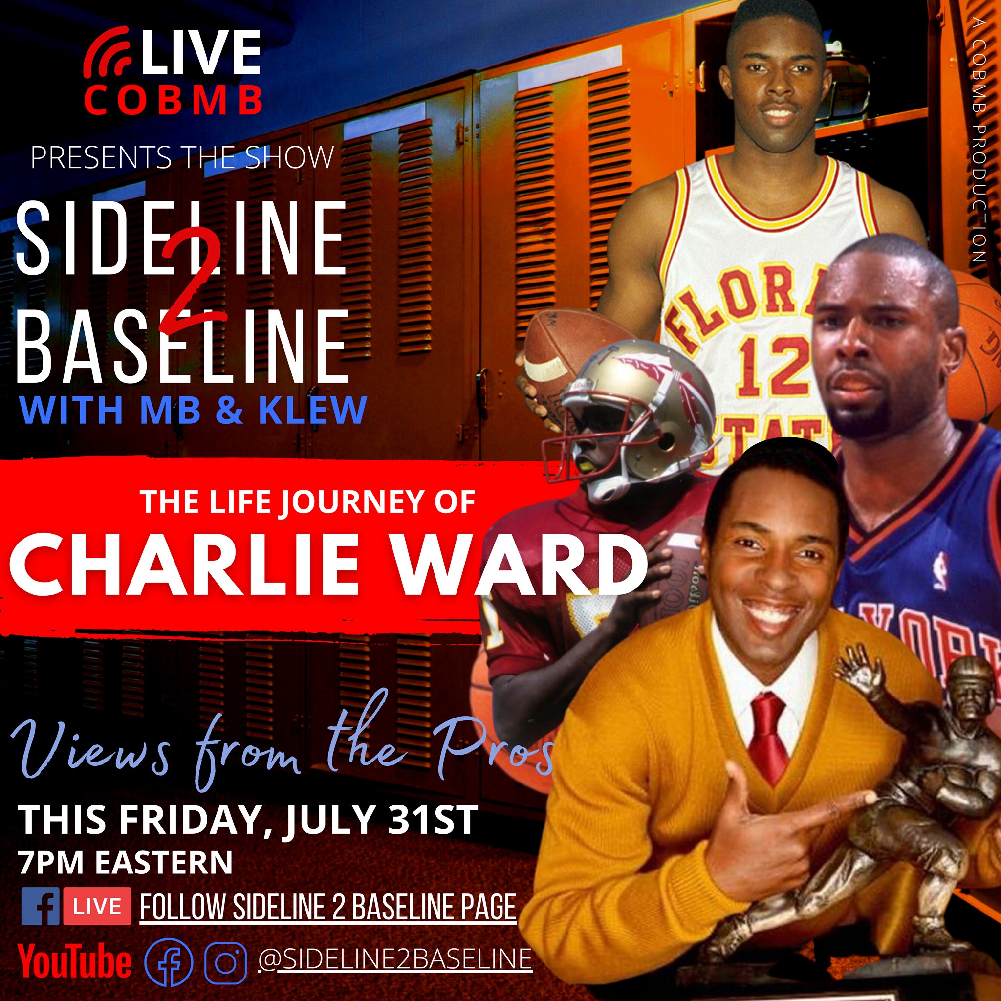 ‼️NEW SHOW ALERT‼️... - Sideline 2 Baseline with MB & KLEW | Facebook