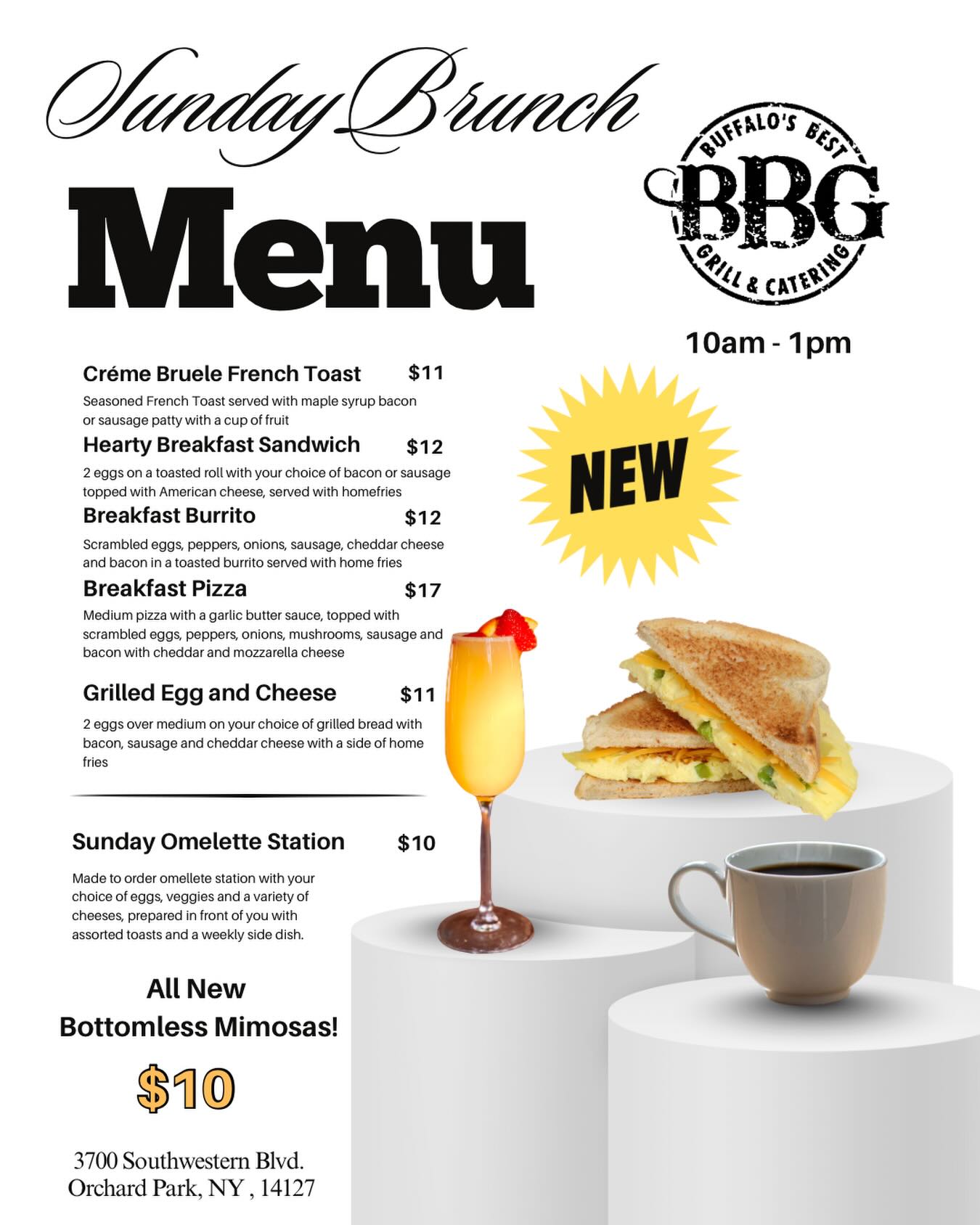 Buffalos - 🚨 New Sunday Brunch Menu Offerings! Don’t worry our famous ...