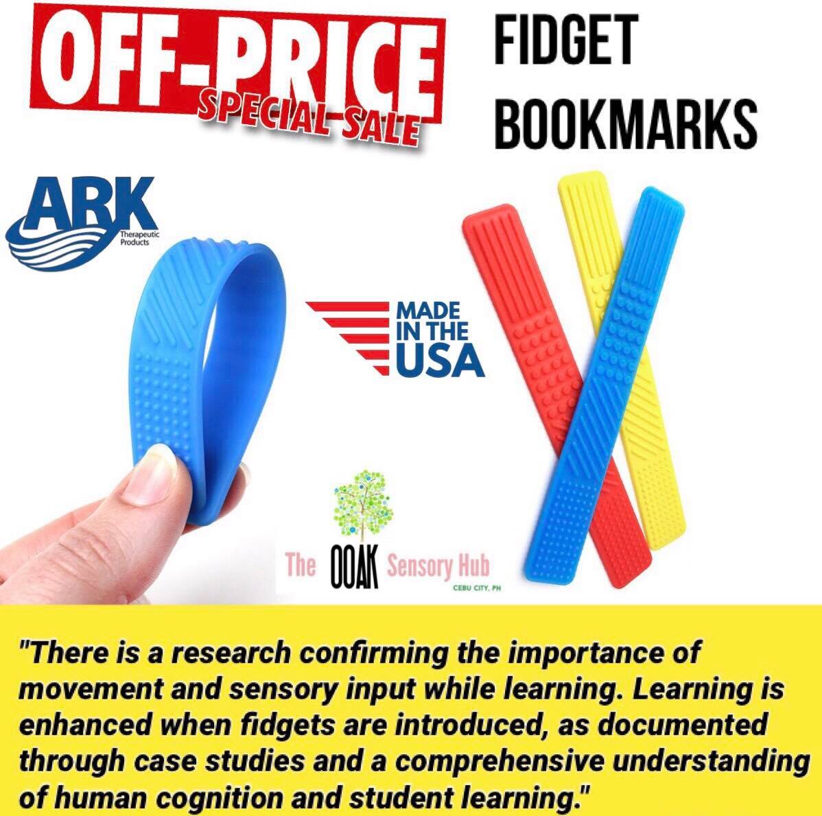 FIDGET BOOKMARK™ NOW... - The OOAK Sensory Hub - CEBU | Facebook
