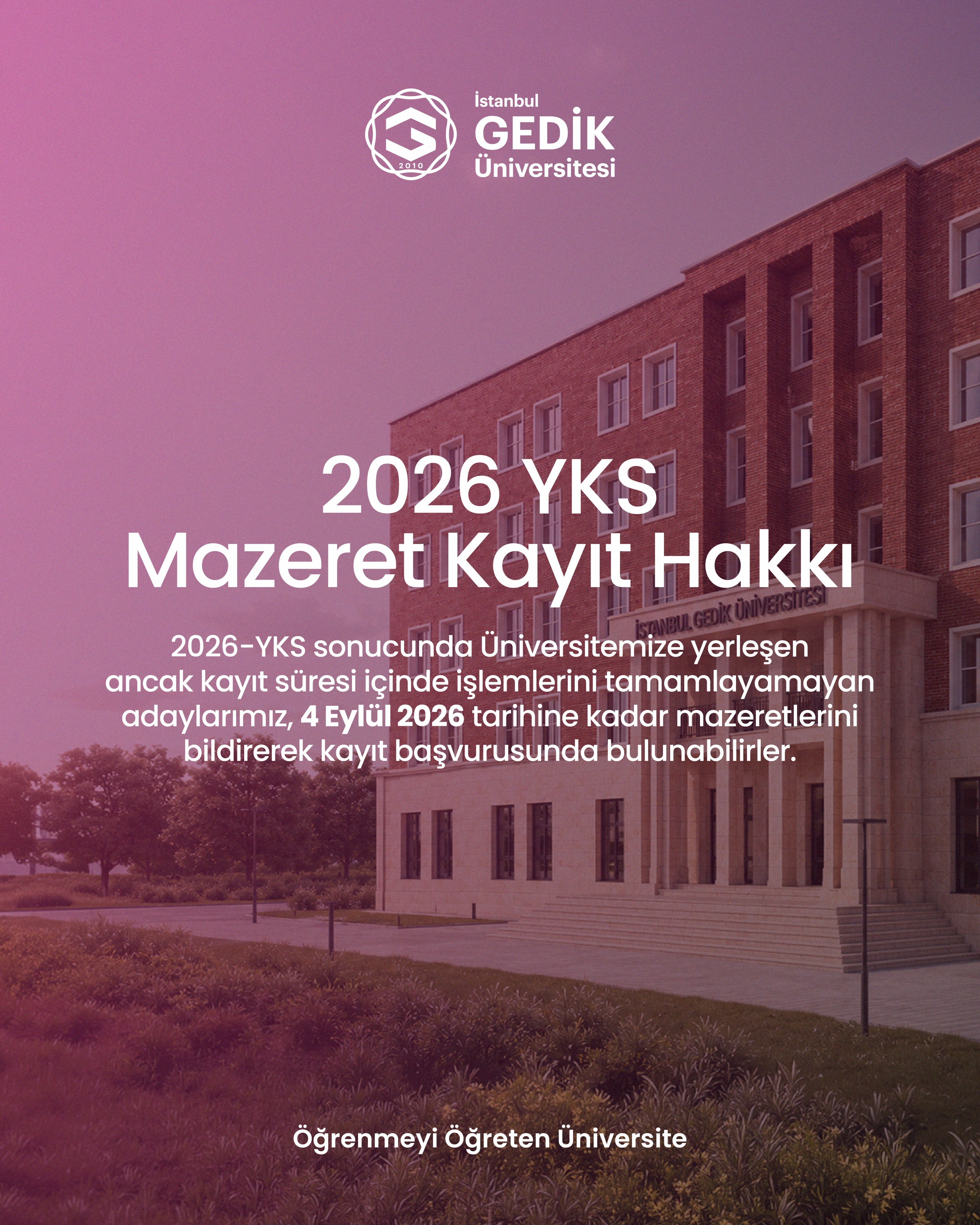 İstanbul Gedik Üniversitesi | Kartal