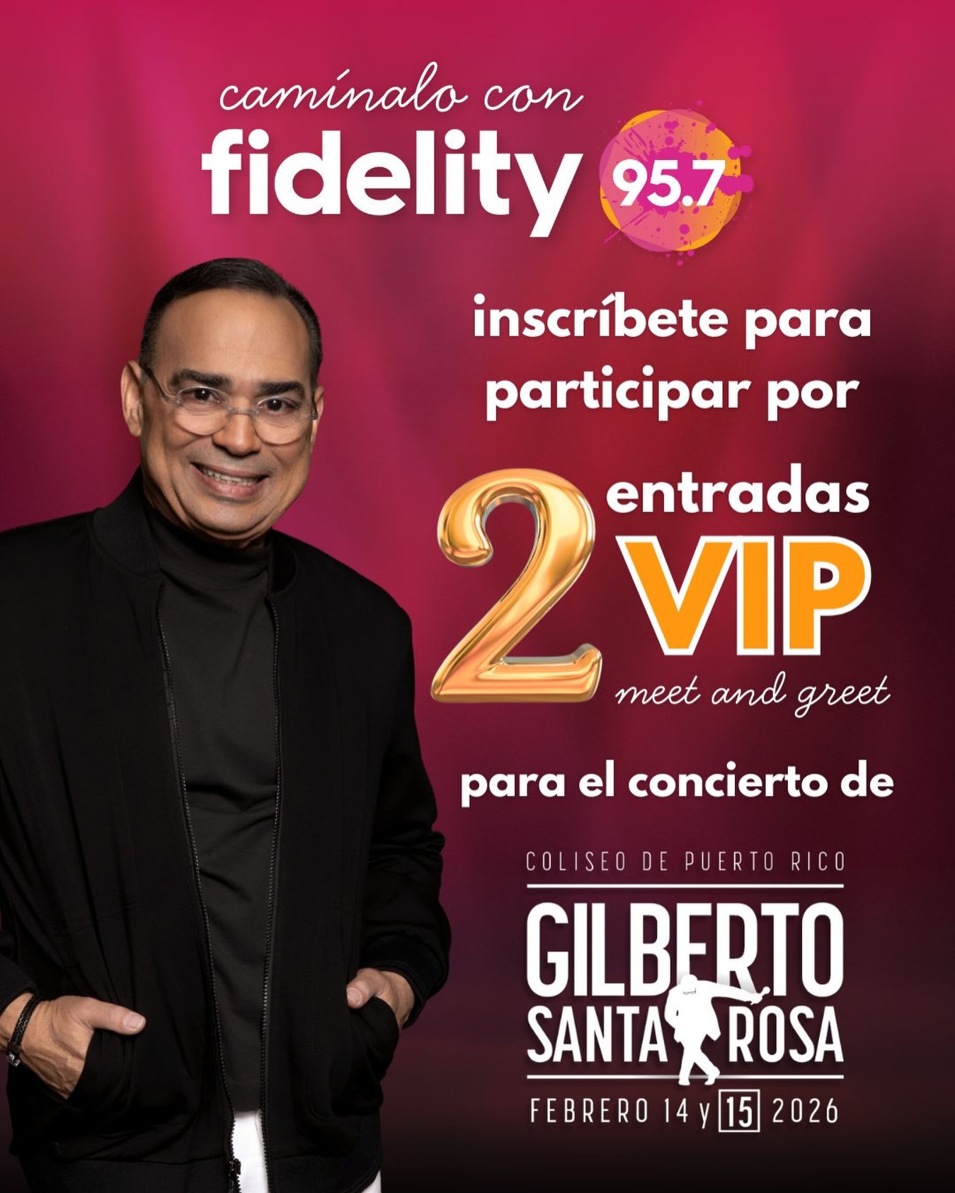 Fidelity - 🎶 Camínalo con Fidelity al concierto de Gilberto Santa Rosa ...