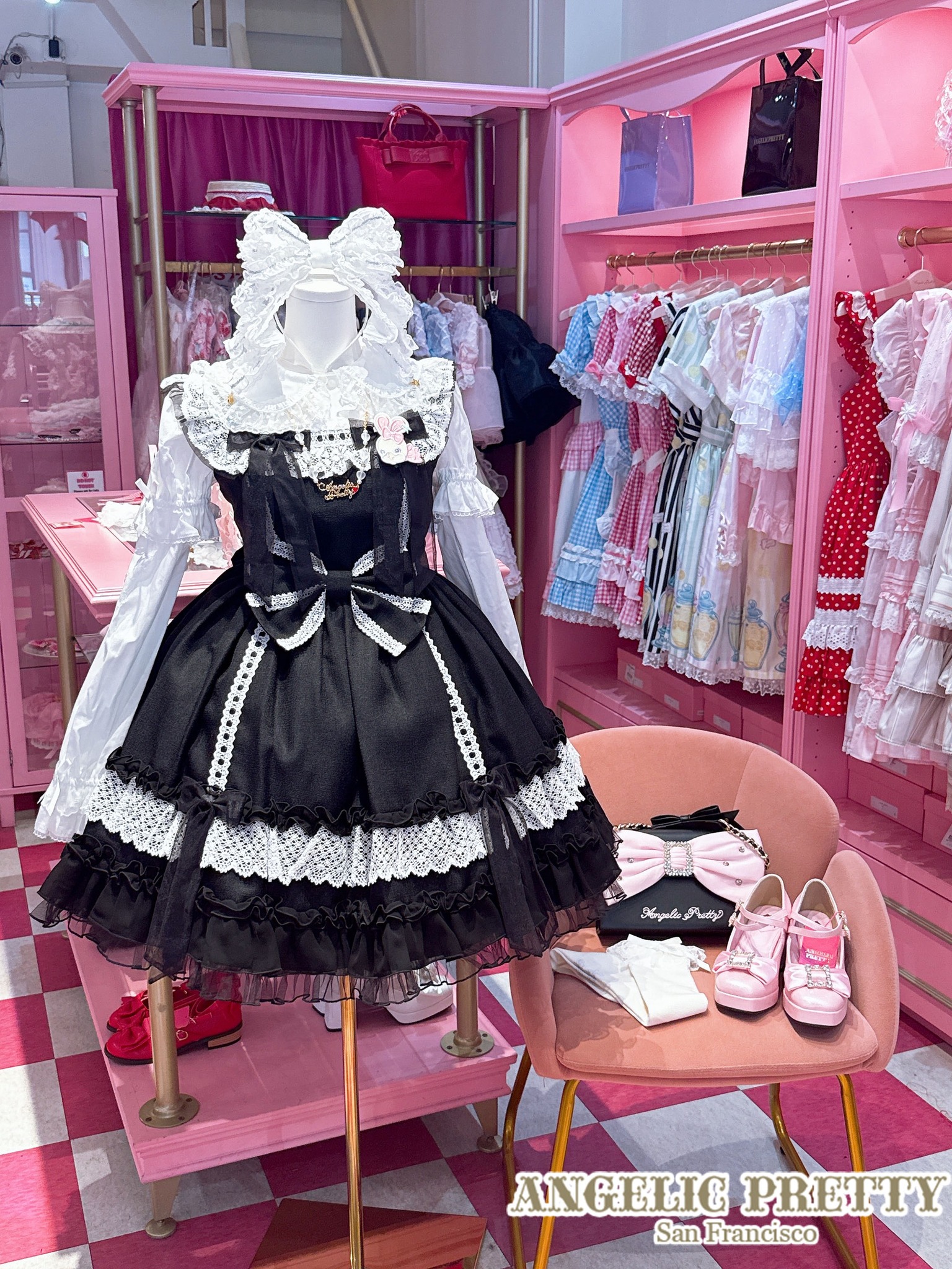 Angelic Pretty Candy Popクリップ 赤 ピンク AngelicPretty candy pop