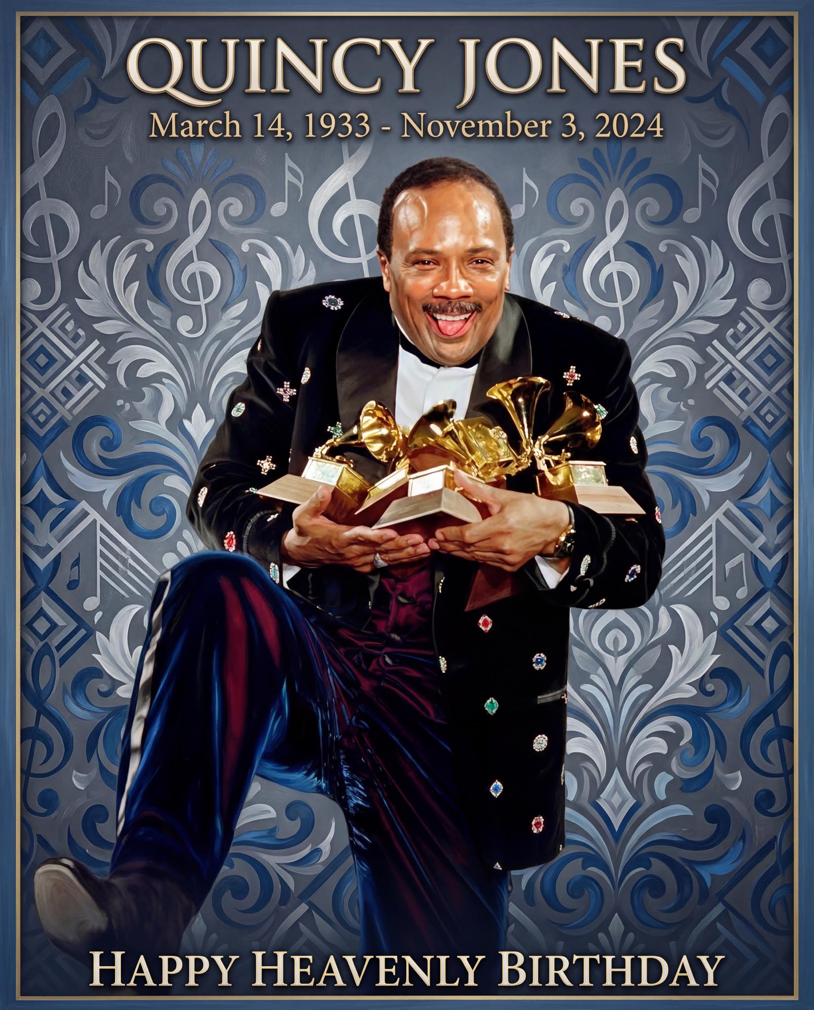 Remembering Quincy Jones on his birthday.