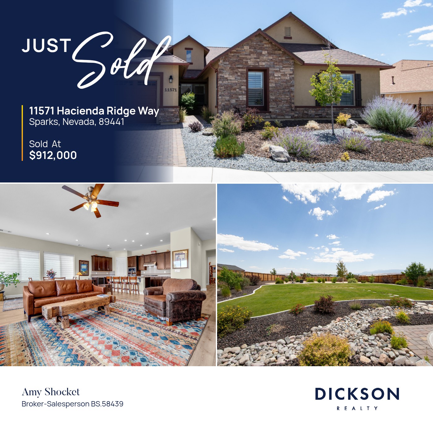 Amy Shocket - Dickson Consulting Group Broker-Salesperson 58439 | Reno NV