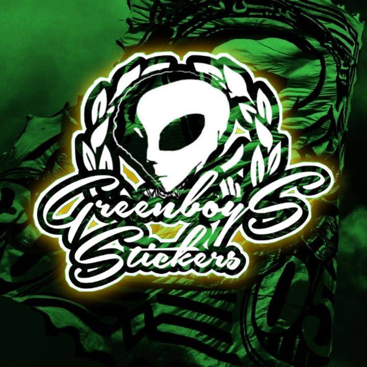 Green Boys Stickers - CASUALSTYLE👽