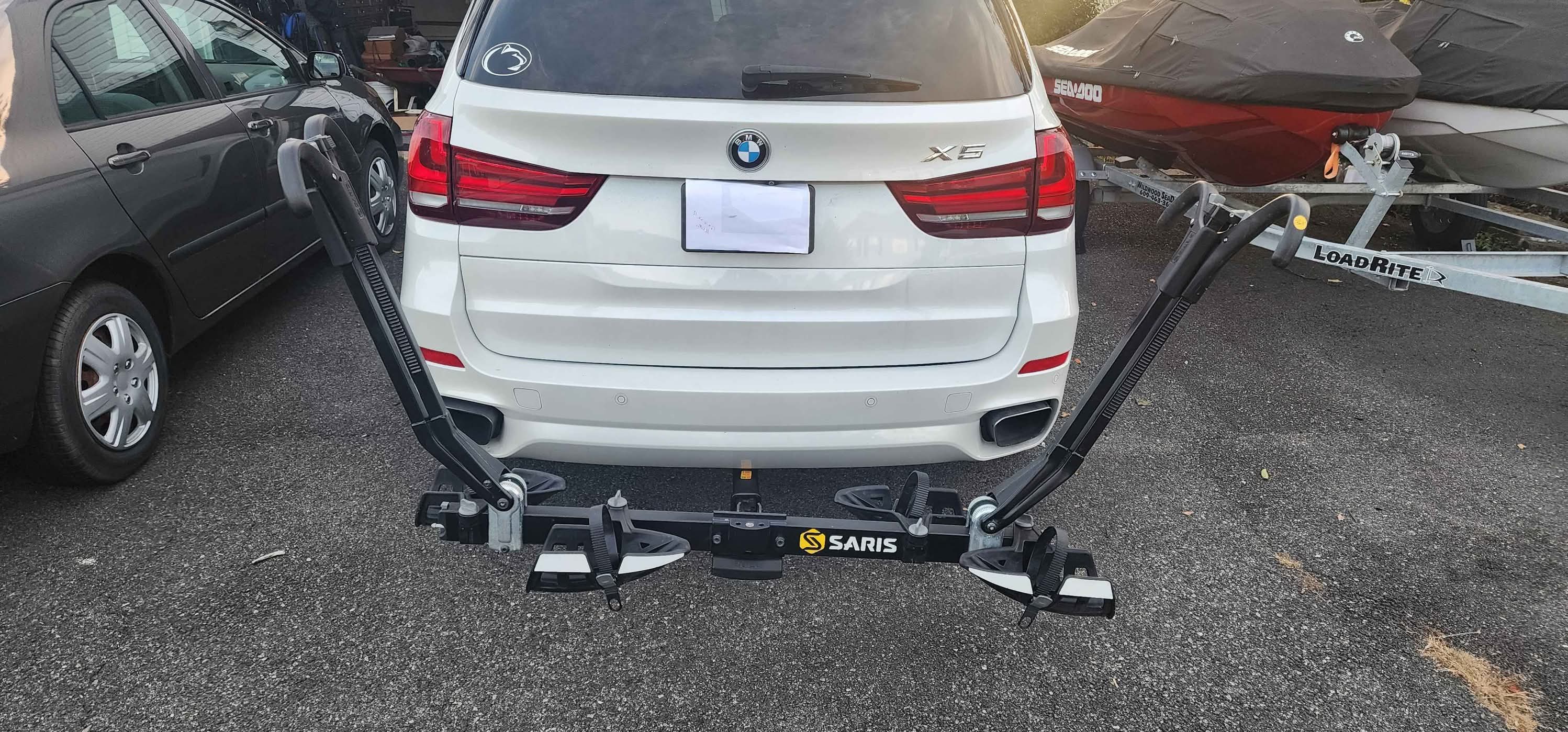Saris SuperClamp 2-Bike Hitch Rack, Bike Transport System - Bicycle ...