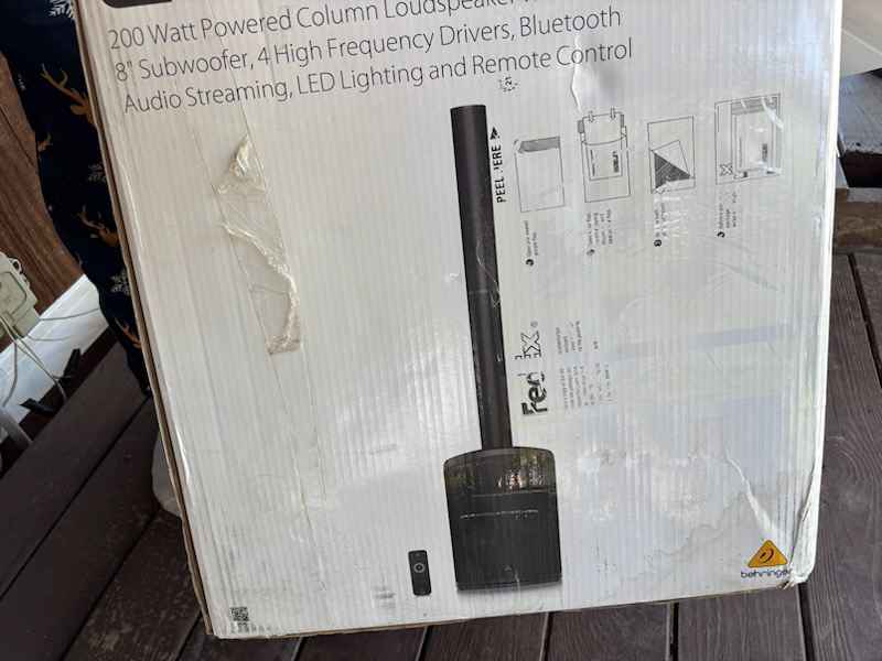 New behringer c200 200 watt column speakers! - Speakers & Subwoofers ...