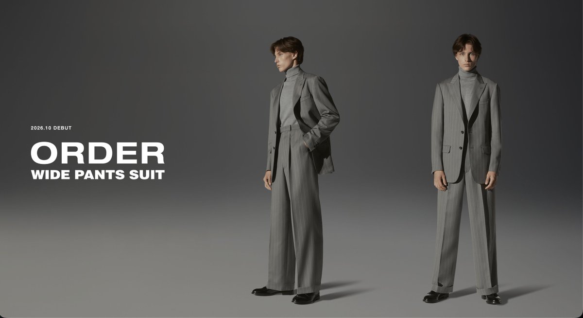 SUIT - 【DENIM FORMAL】 カジュアルなパーティーシーンに、デニム素材