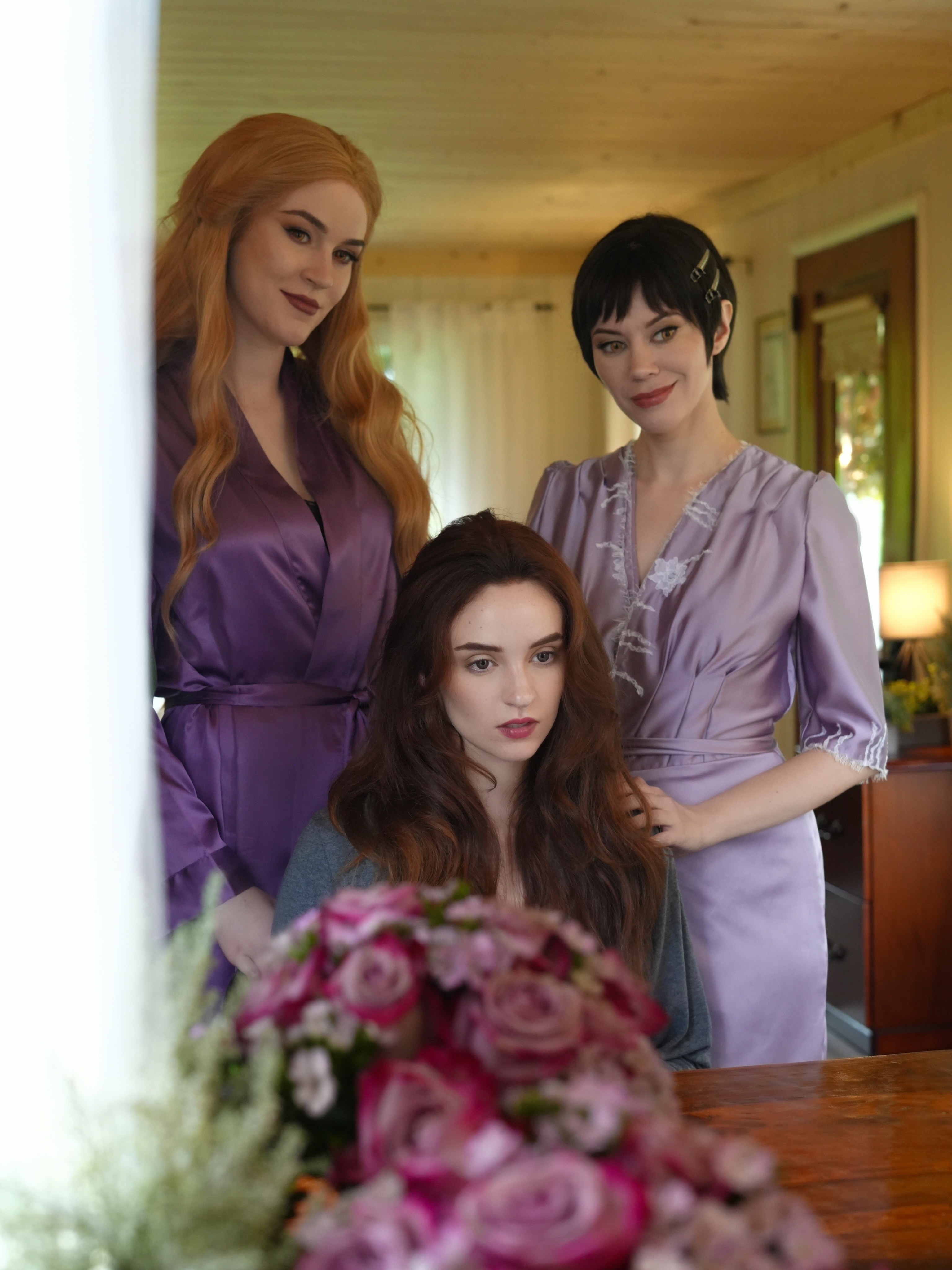 alice cullen bridesmaid dress Twilight-themed wedding at Miller Tree Inn in Forks, Washington condensed:Rugged Captain