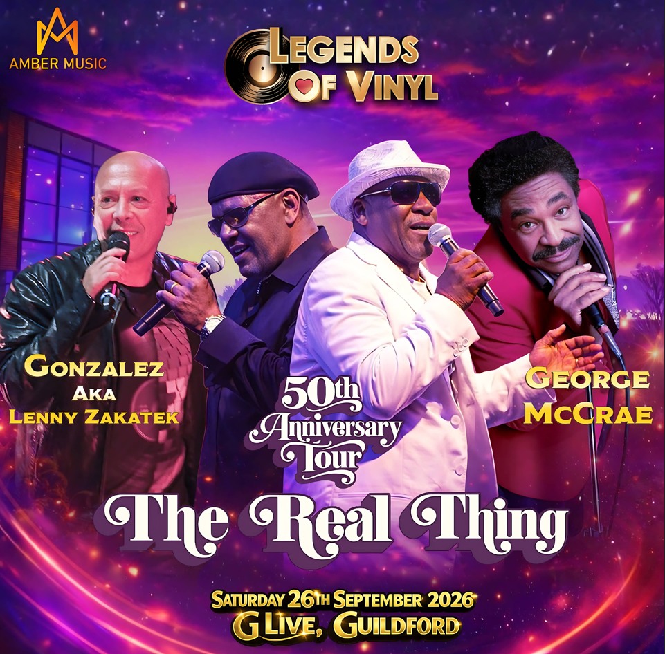The Real Thing's 50th anniversary tour at GLive, Guildford on