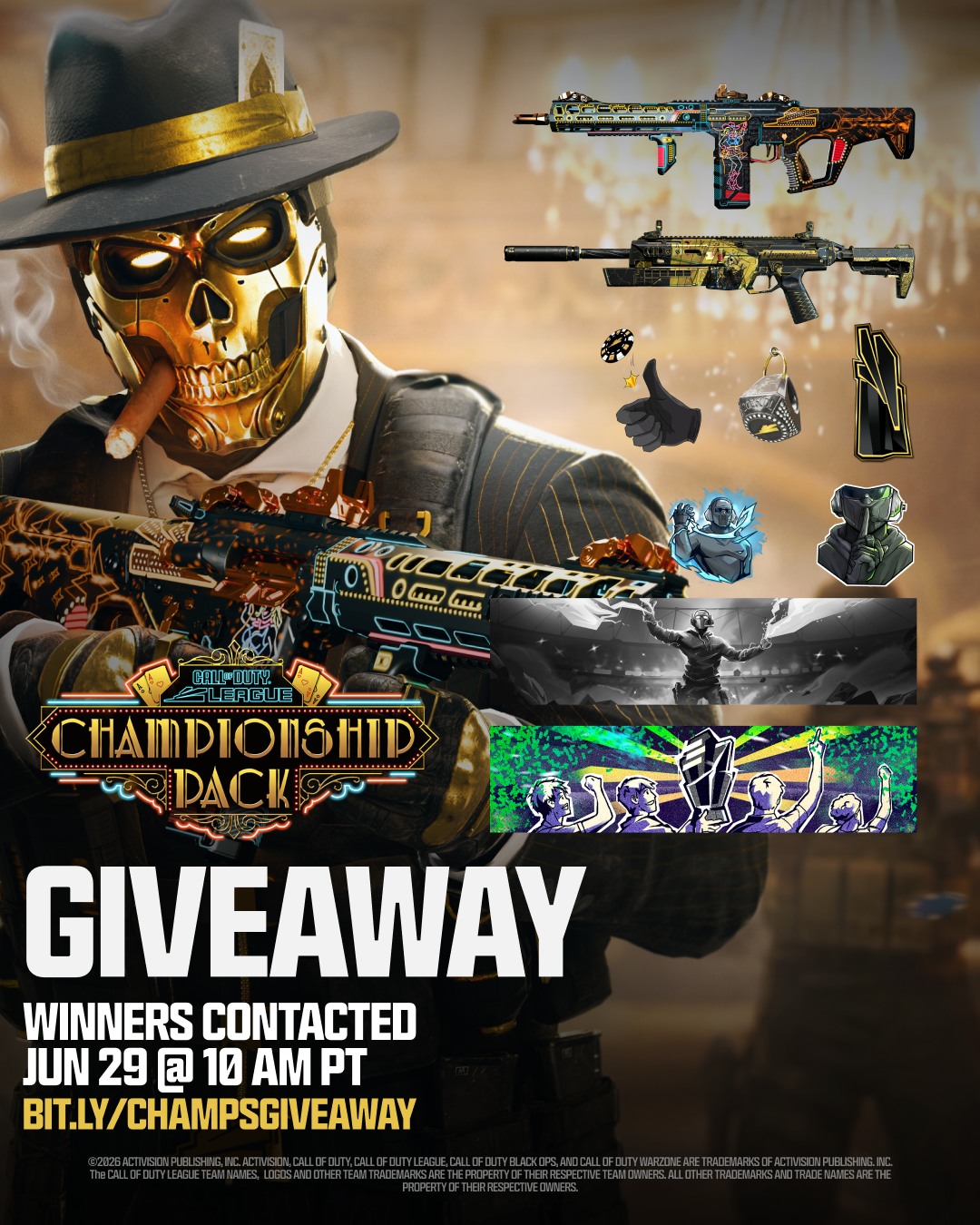 🏆 GIVEAWAY 🏆 We're giving away 10x #CDL2026 Championship Packs