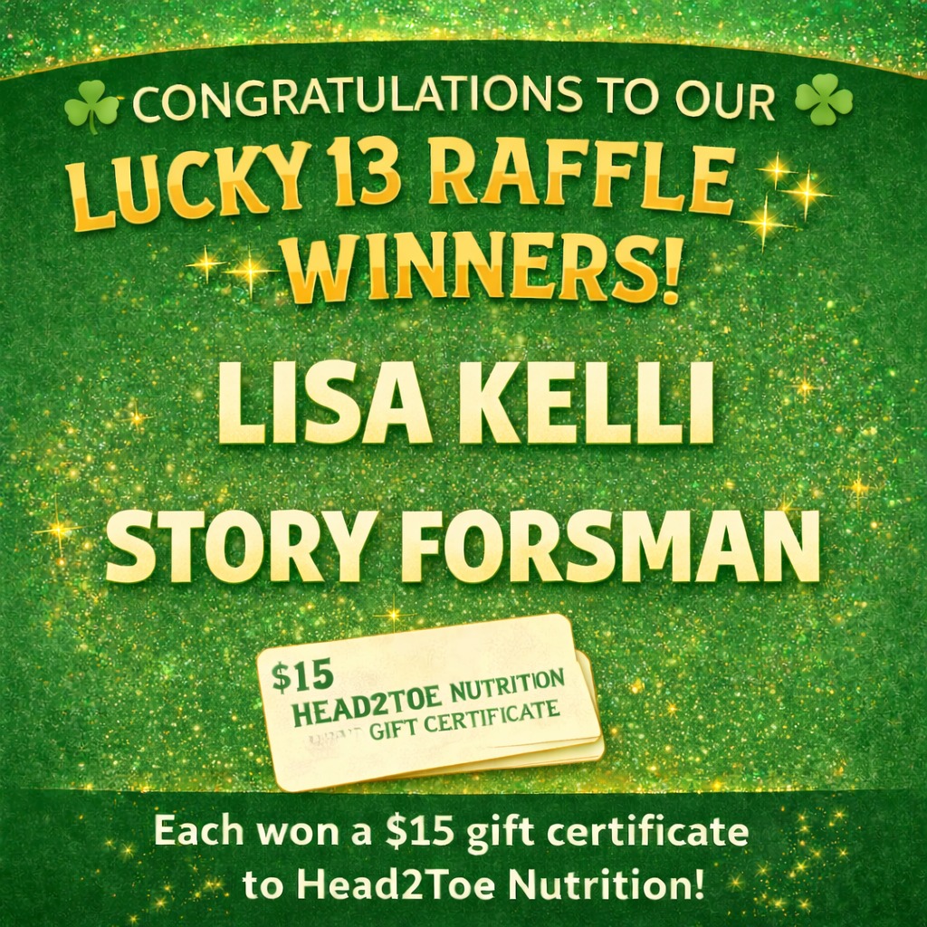 Head2Toe - 🍀 LUCKY 13 RAFFLE WINNERS! 🍀 Help us congratulate Lisa Kelli ...