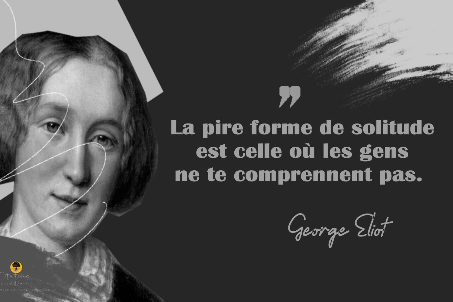 Citations - « La pire forme de solitude est celle où les gens ne te ...