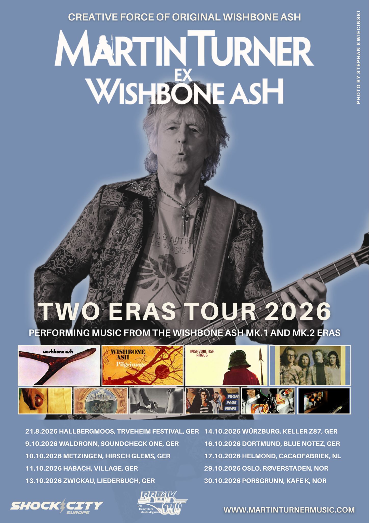 Martin Turner ex Wishbone... - Martin Turner ex Wishbone Ash