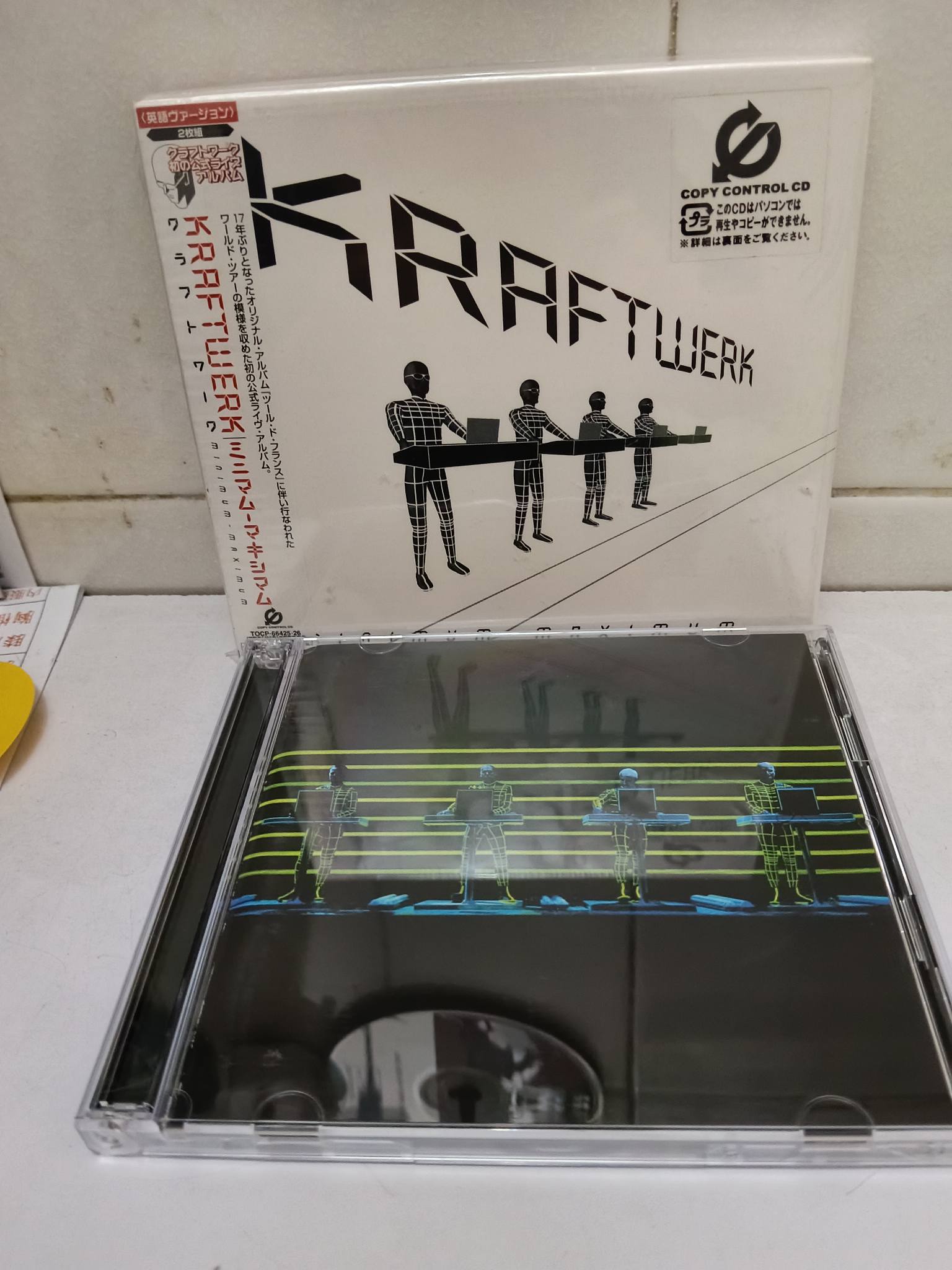 Kraftwerk -minimum Maximun 2CD 日本版，如新 $140