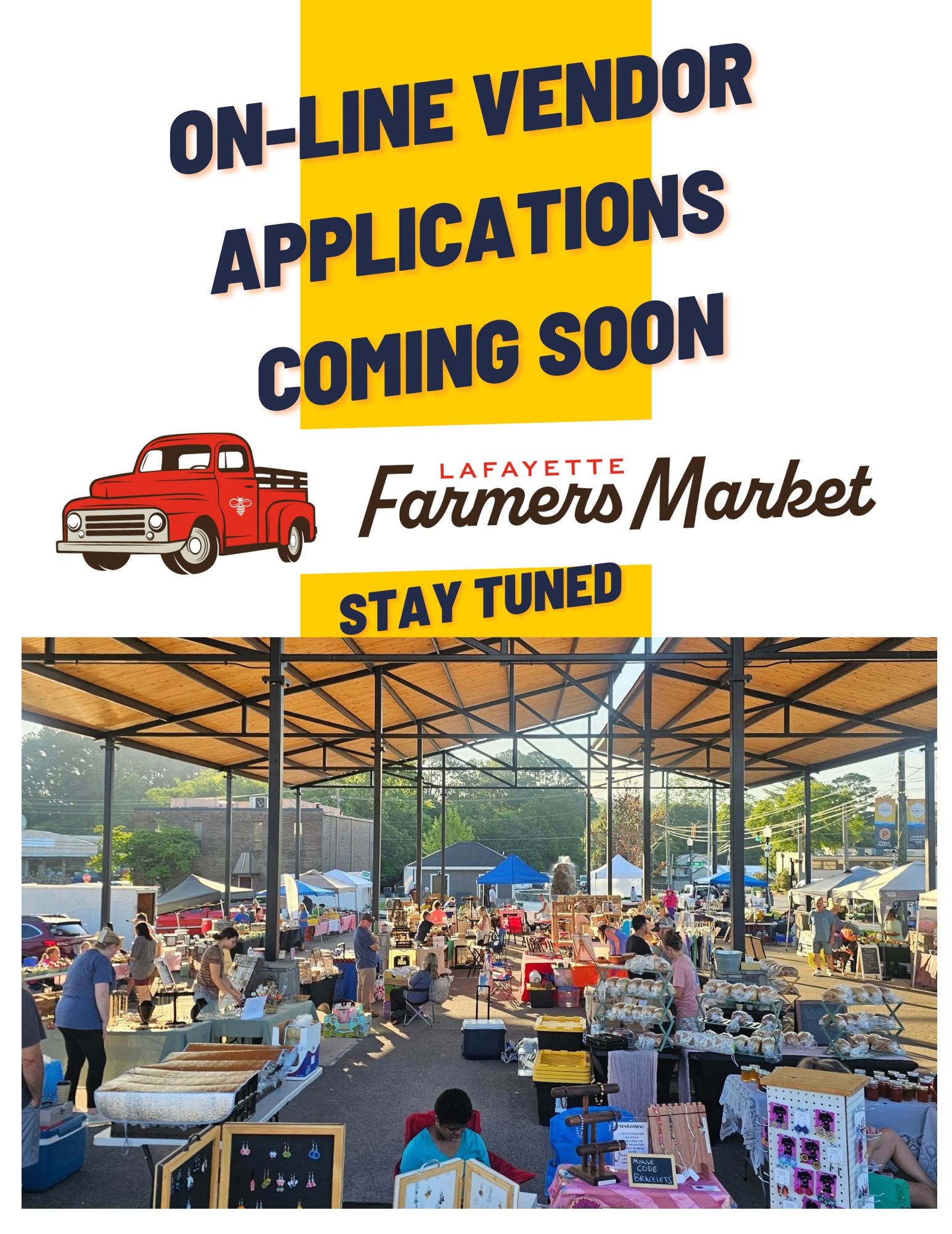 LaFayette - UPDATE: VENDOR APPLICATIONS ARE LIVE! https://forms.gle ...