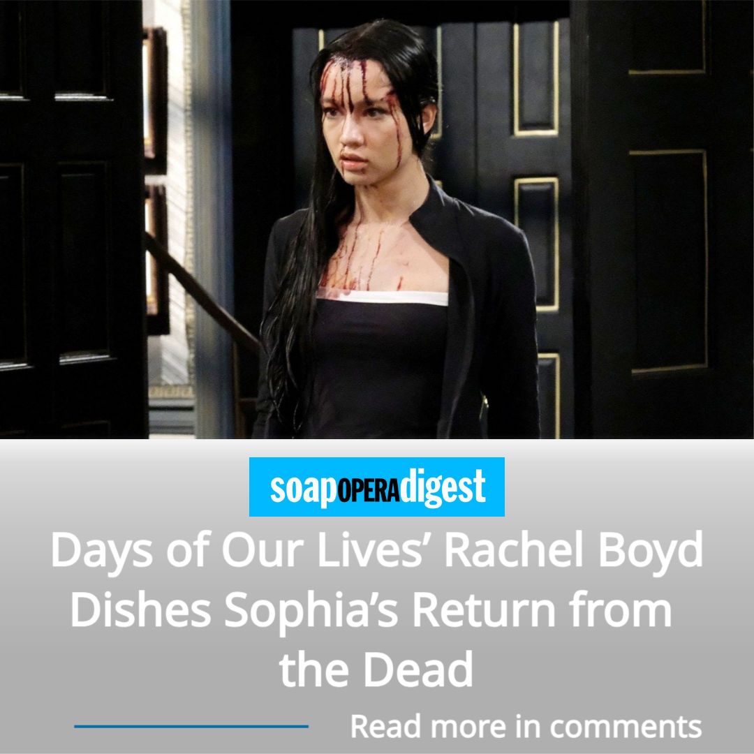 Days of Our Lives' Sophia Choi returns with a vengeance! Rachel