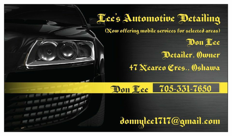 Lee Car Detailing Services: Unleash Your Car's Shine