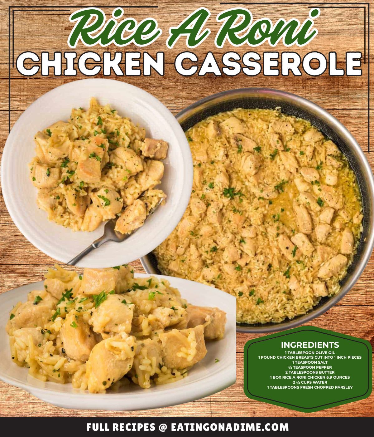 Eating - This Rice-A-Roni Chicken Casserole 🍗🍚 is creamy 🧀, comforting ...