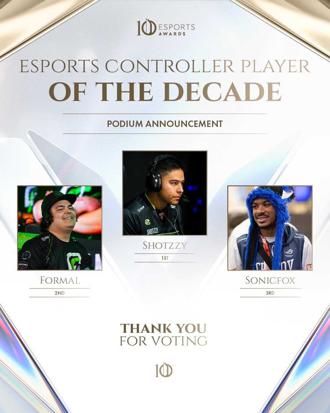 Esports - The TOP 3 of the Esports Controller Player of the Decade ...