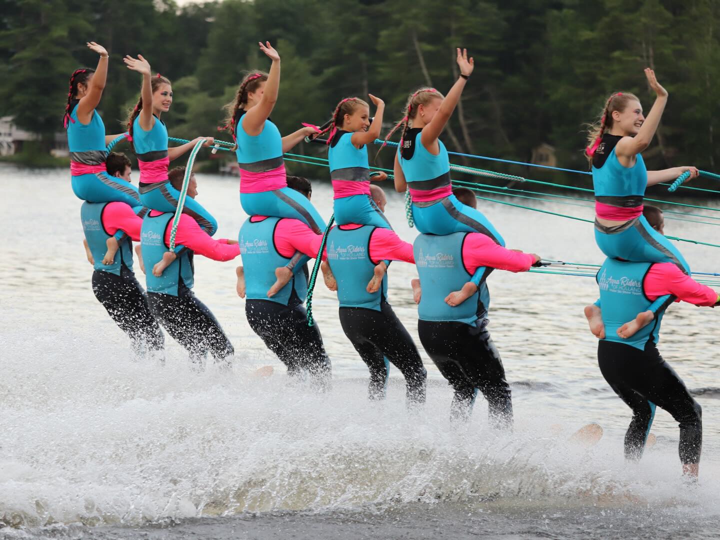 Aqua Riders... - Aqua Riders of Holland Water Ski Show Team